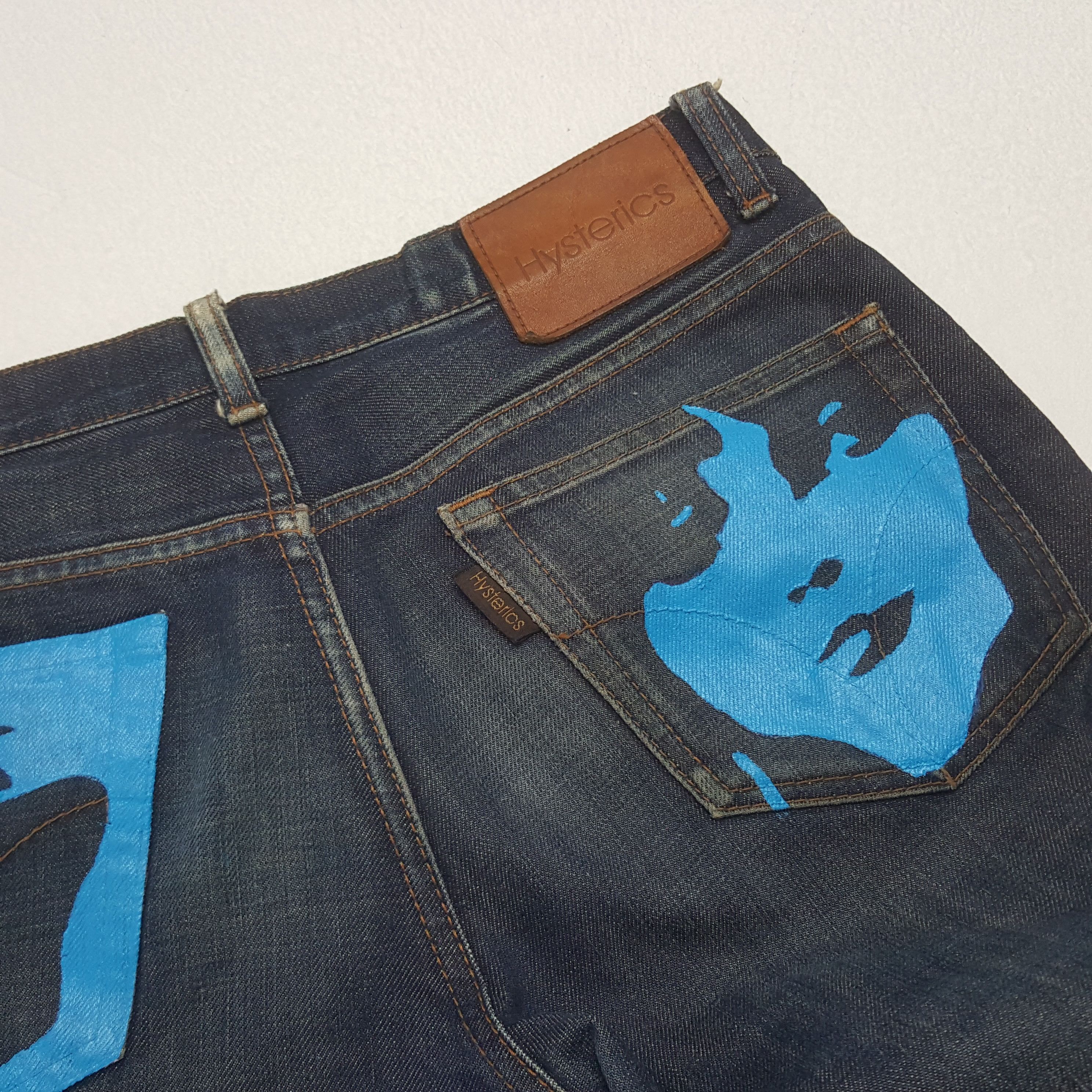 Hysteric Glamour × Japanese Brand × Vintage Vintage Hysteric Glamour Japanese Brand Custom Denim Jeans Size US 30 / EU 46 - 13 Thumbnail
