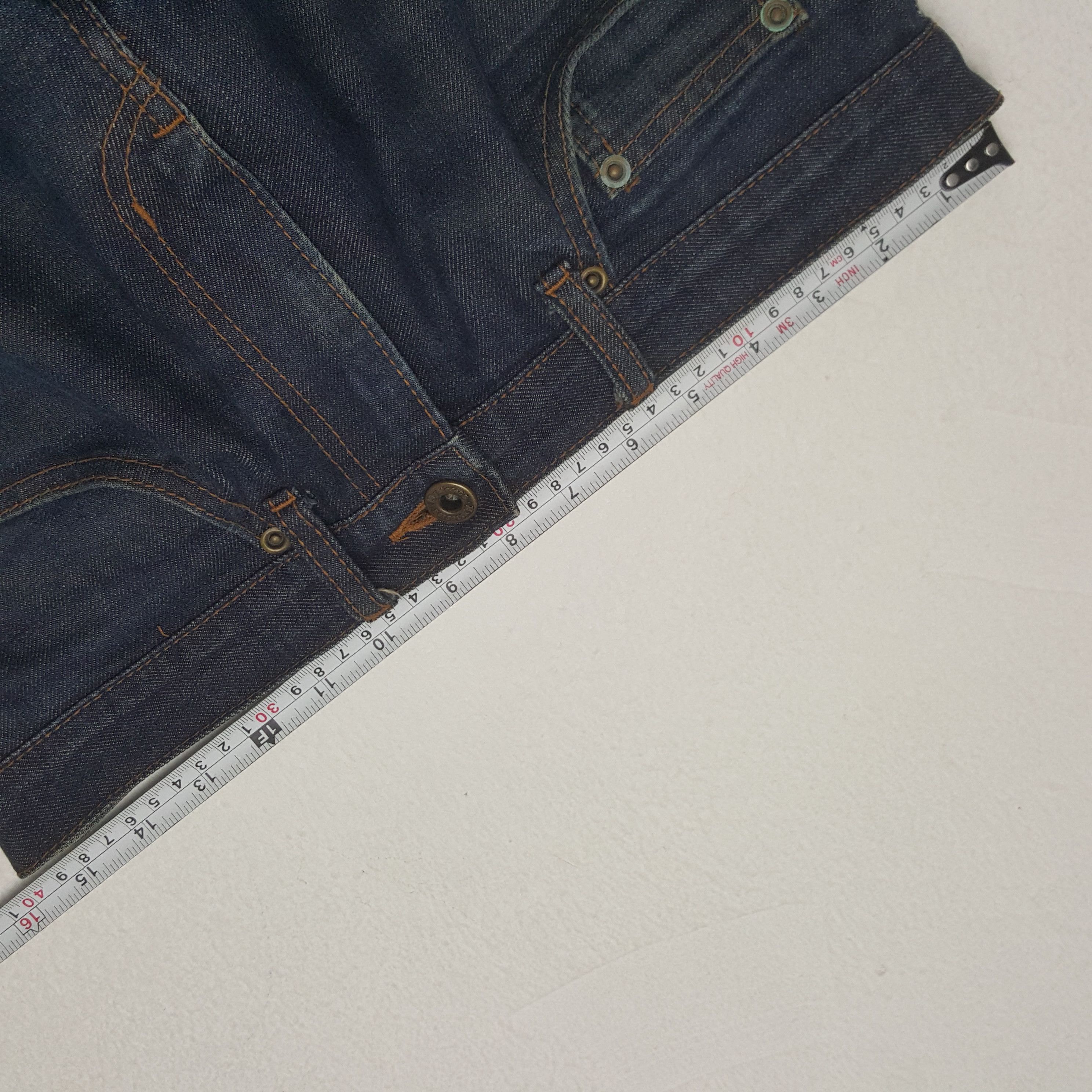 Hysteric Glamour × Japanese Brand × Vintage Vintage Hysteric Glamour Japanese Brand Custom Denim Jeans Size US 30 / EU 46 - 15 Thumbnail