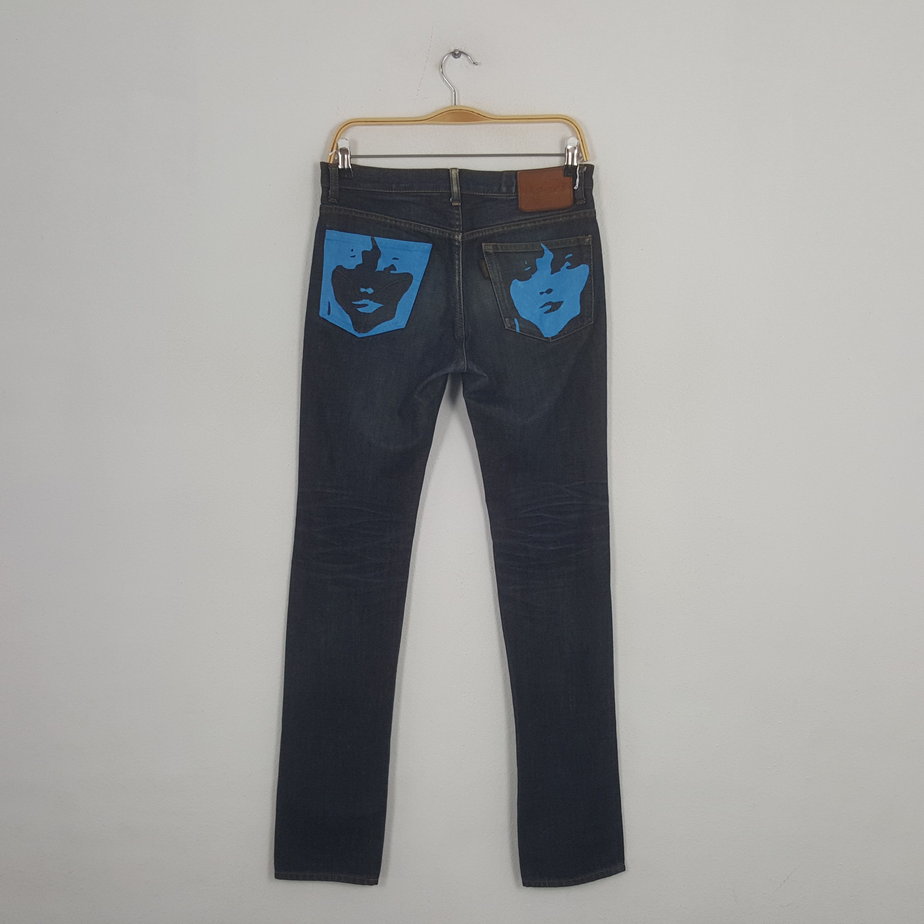 Hysteric Glamour × Japanese Brand × Vintage Vintage Hysteric Glamour Japanese Brand Custom Denim Jeans Size US 30 / EU 46 - 1 Thumbnail
