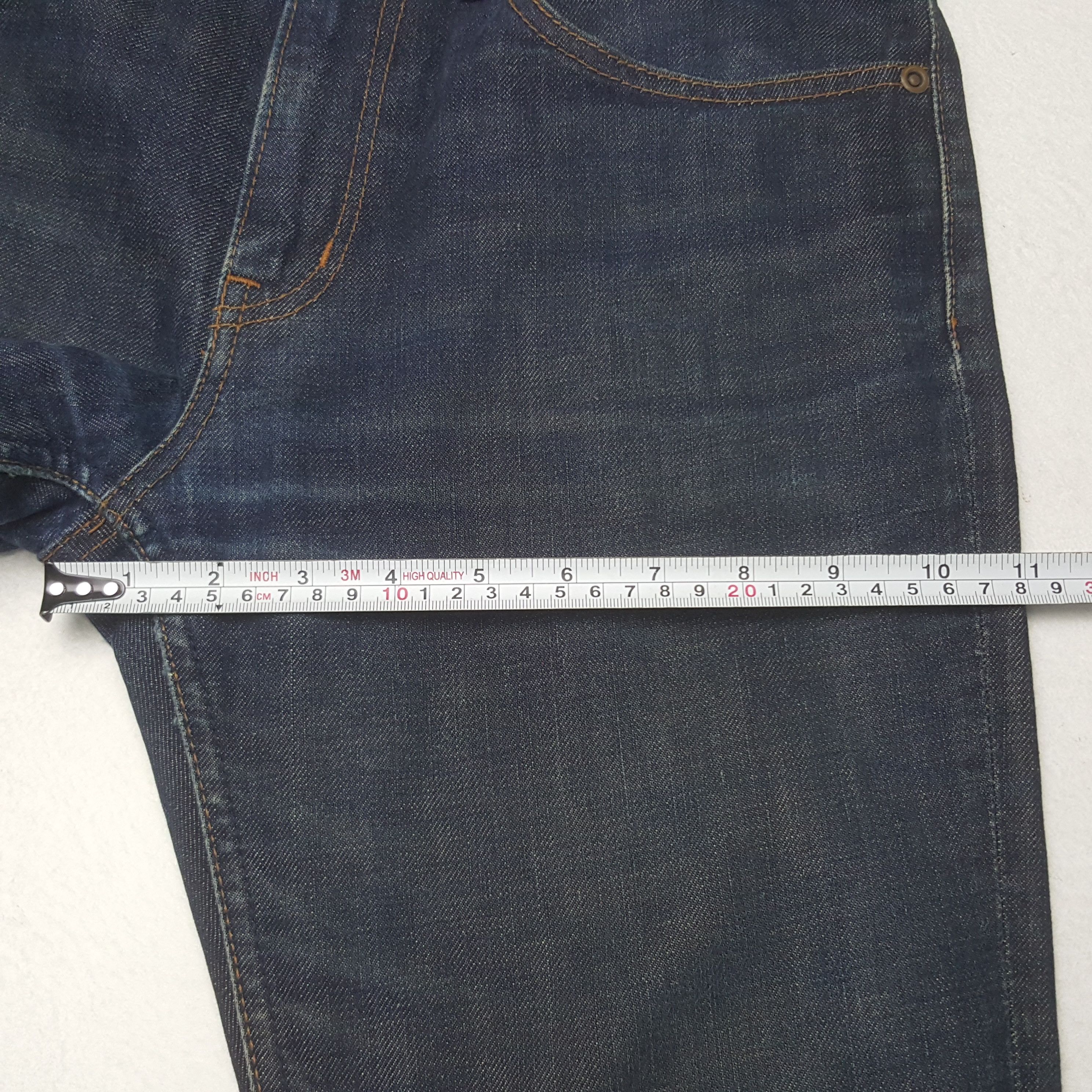 Hysteric Glamour × Japanese Brand × Vintage Vintage Hysteric Glamour Japanese Brand Custom Denim Jeans Size US 30 / EU 46 - 17 Thumbnail