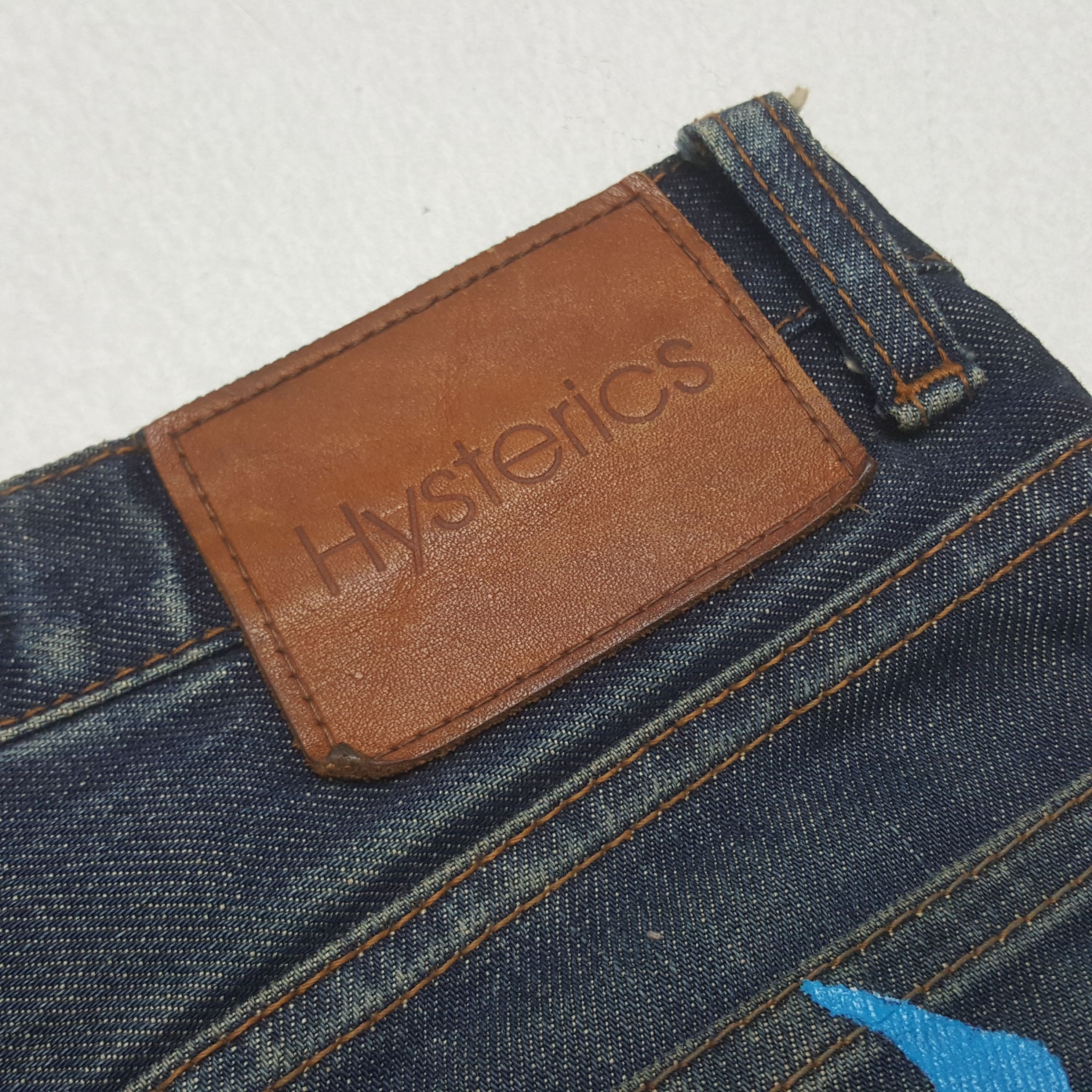 Hysteric Glamour × Japanese Brand × Vintage Vintage Hysteric Glamour Japanese Brand Custom Denim Jeans Size US 30 / EU 46 - 12 Thumbnail