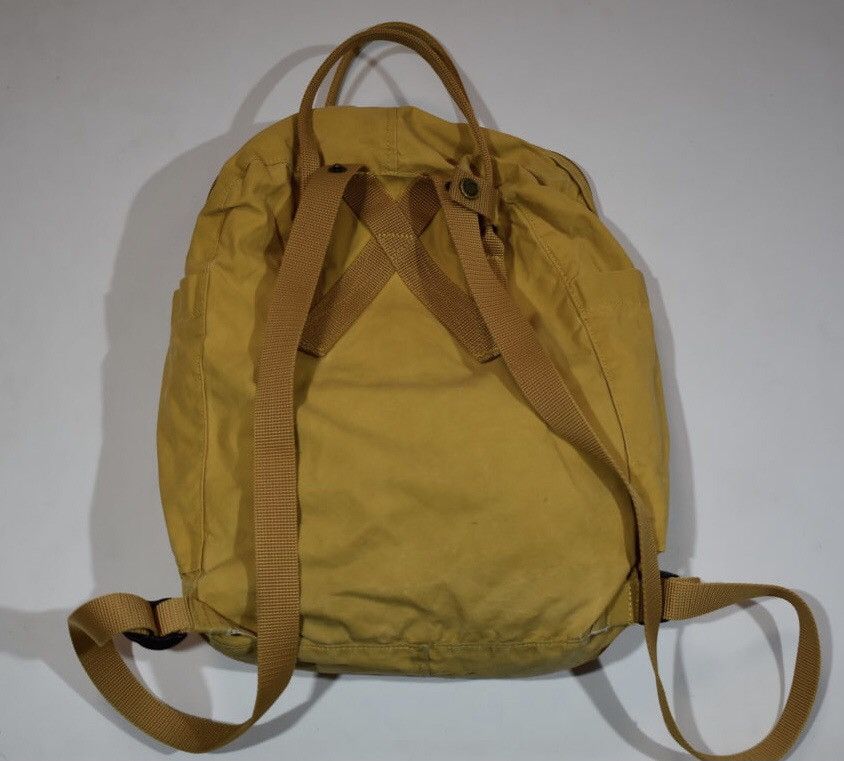 Fjallraven Kanken Yellow Bag Size ONE SIZE - 4 Thumbnail