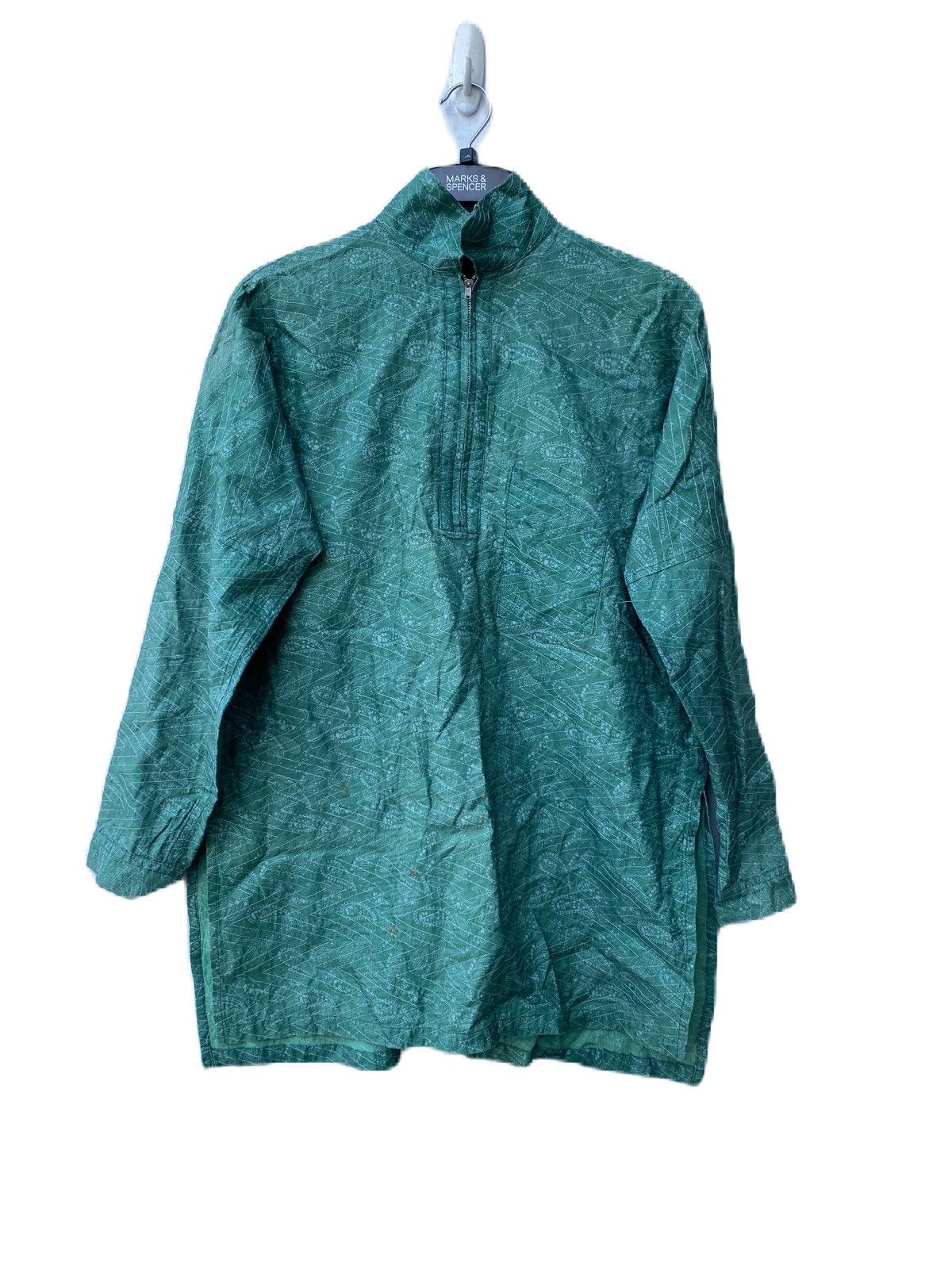 Y's × Y's for Men × Yohji Yamamoto CASUAL SHIRT YOHJI YAMAMOTO POUR HOMME JAPAN HALF ZIPPER Size US M / EU 48-50 / 2 - 1 Thumbnail