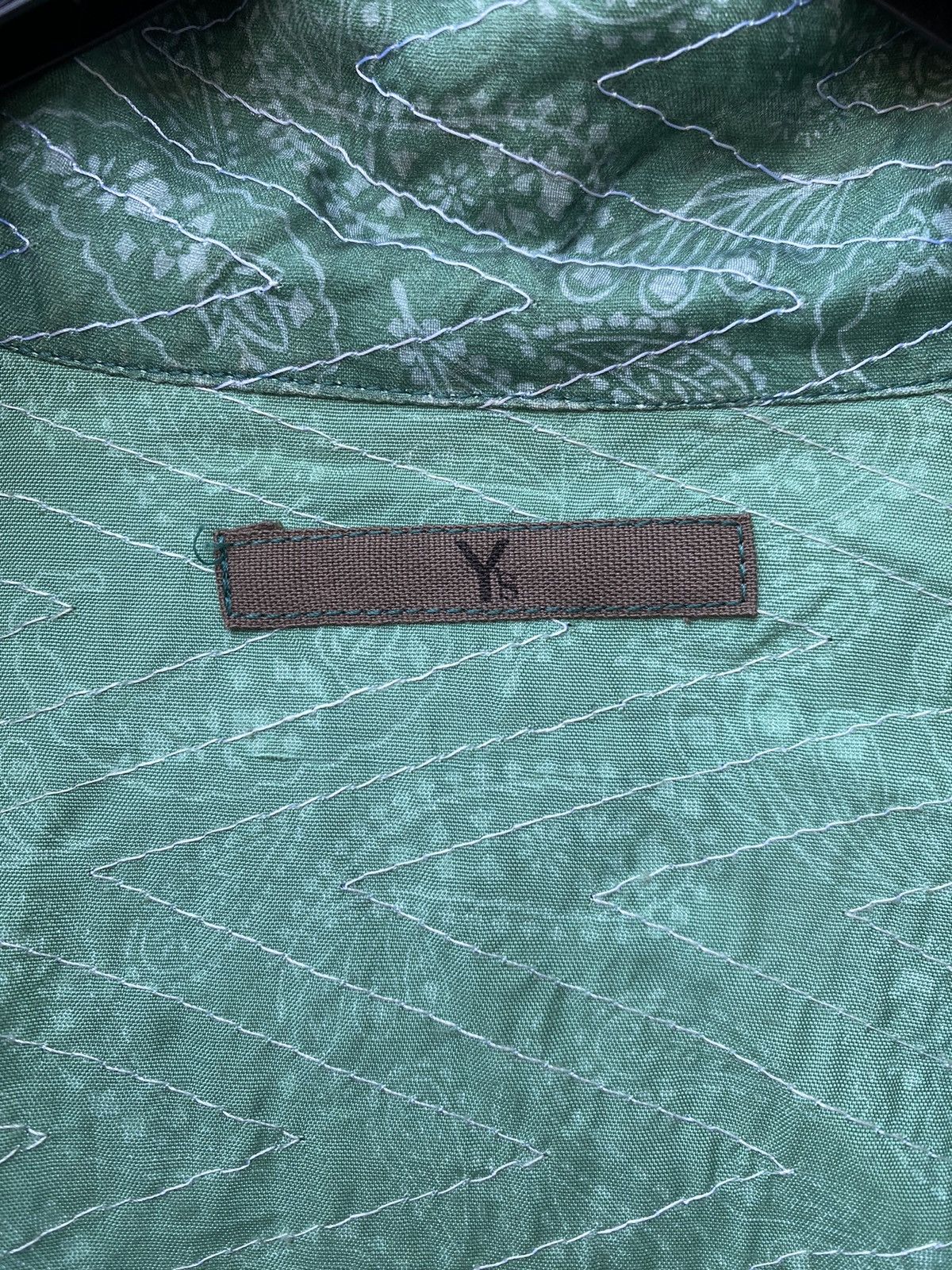 Y's × Y's for Men × Yohji Yamamoto CASUAL SHIRT YOHJI YAMAMOTO POUR HOMME JAPAN HALF ZIPPER Size US M / EU 48-50 / 2 - 6 Thumbnail