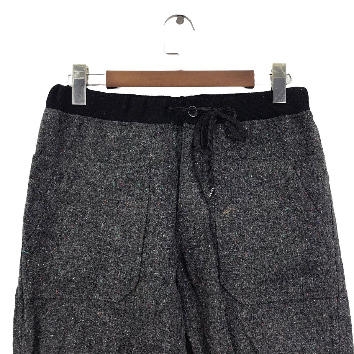ABAHOUSE ABAHOUSE ECRU Japan Brand Wool Jogger Trousers Pant Size US 29 - 2 Thumbnail