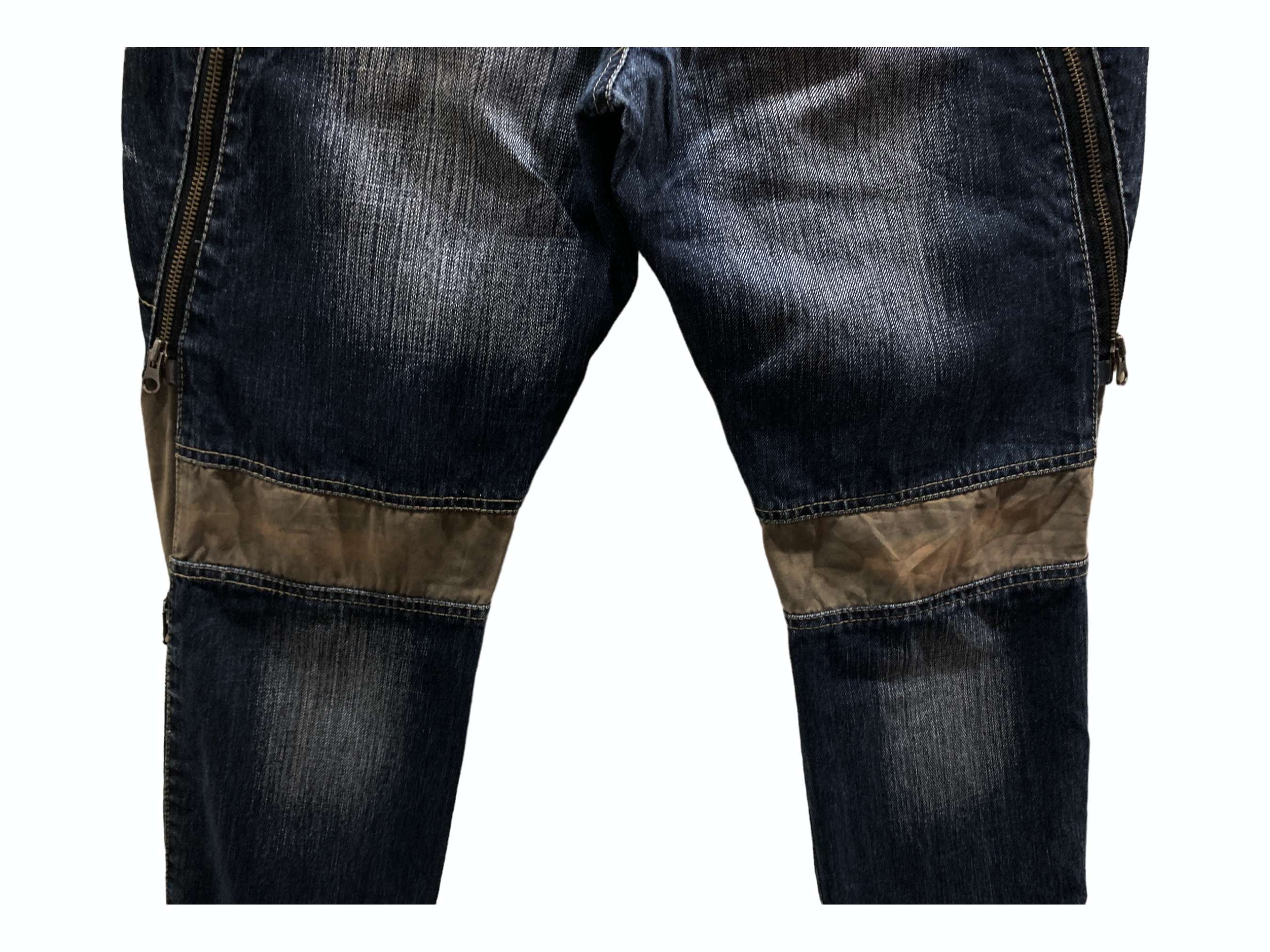 Japanese Brand PPFM Jeans Japan Workwear Tactical Bondage Jeans Size US 32 / EU 48 - 7 Thumbnail