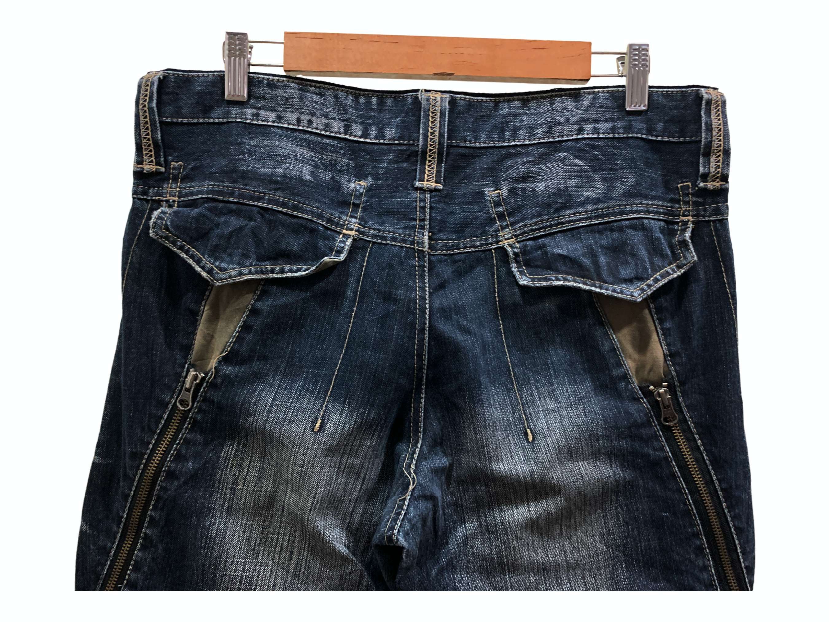 Japanese Brand PPFM Jeans Japan Workwear Tactical Bondage Jeans Size US 32 / EU 48 - 6 Thumbnail
