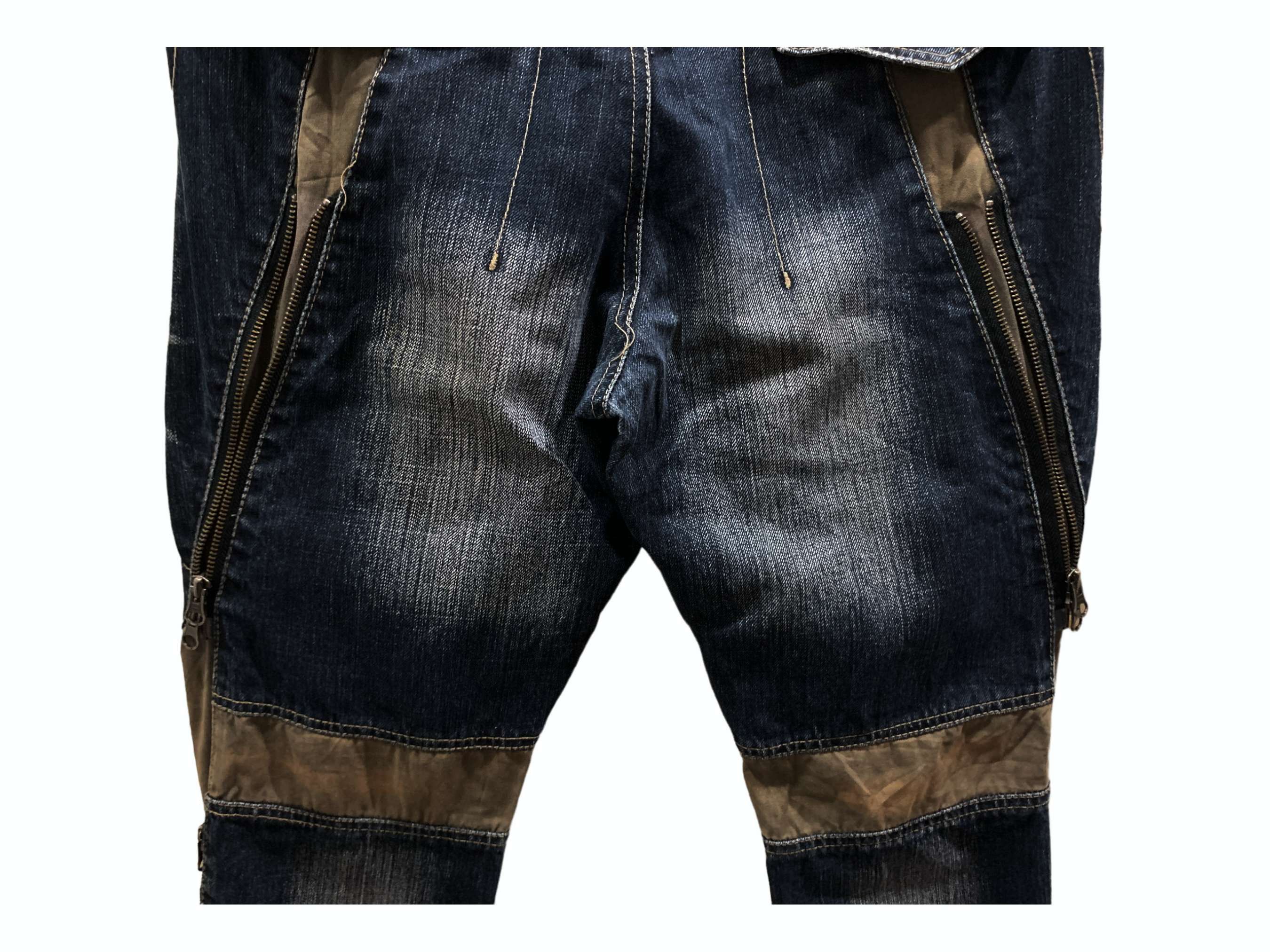 Japanese Brand PPFM Jeans Japan Workwear Tactical Bondage Jeans Size US 32 / EU 48 - 9 Thumbnail