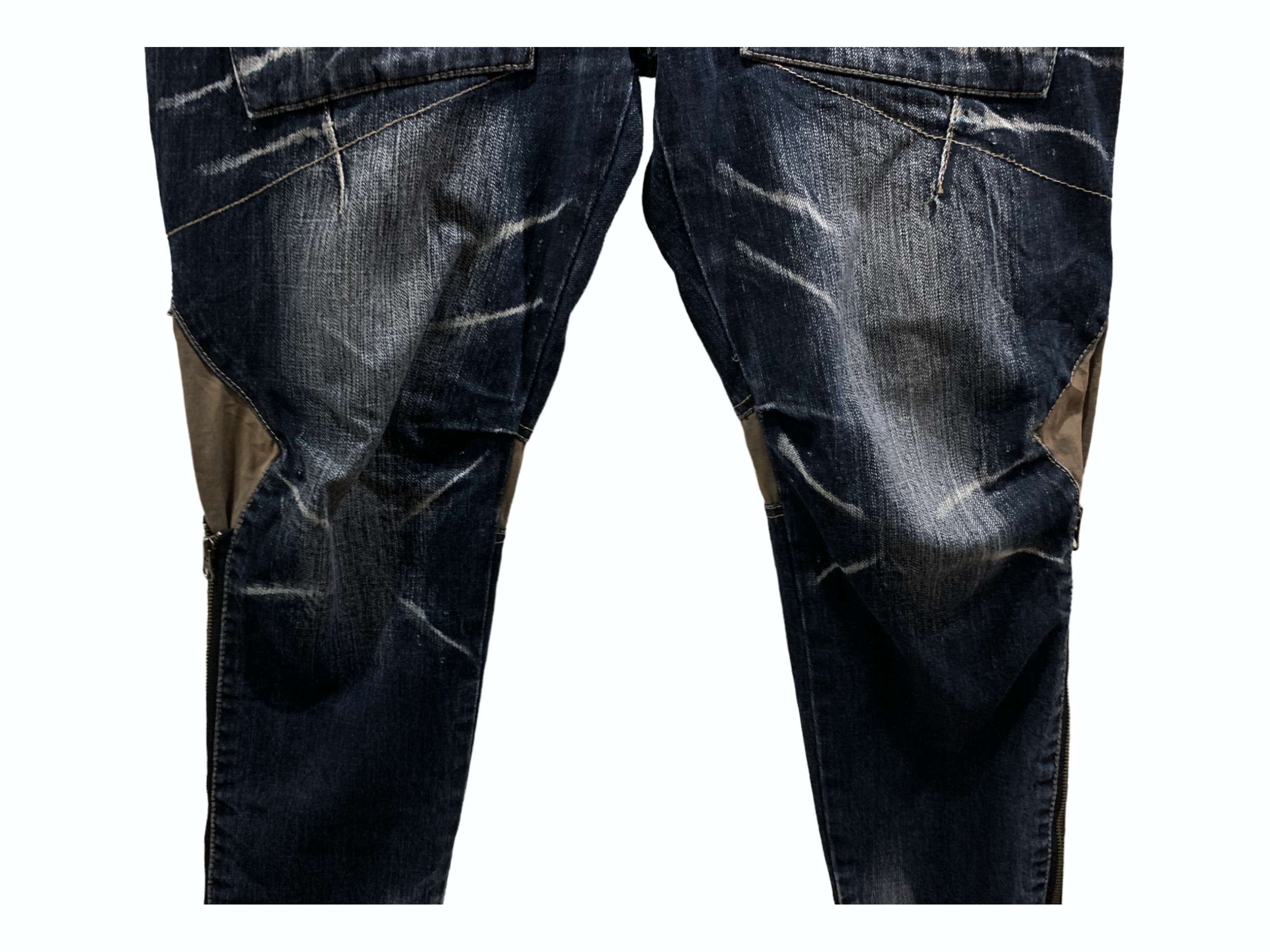 Japanese Brand PPFM Jeans Japan Workwear Tactical Bondage Jeans Size US 32 / EU 48 - 4 Thumbnail