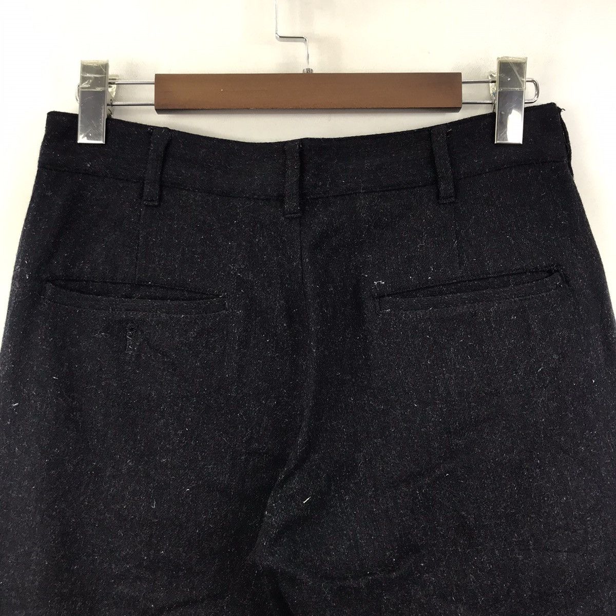 URBAN RESEARCH DOORS URBAN RESEARCH DOORS Japanese Brand Slim Fit Wool Trousers Size US 30 / EU 46 - 8 Thumbnail