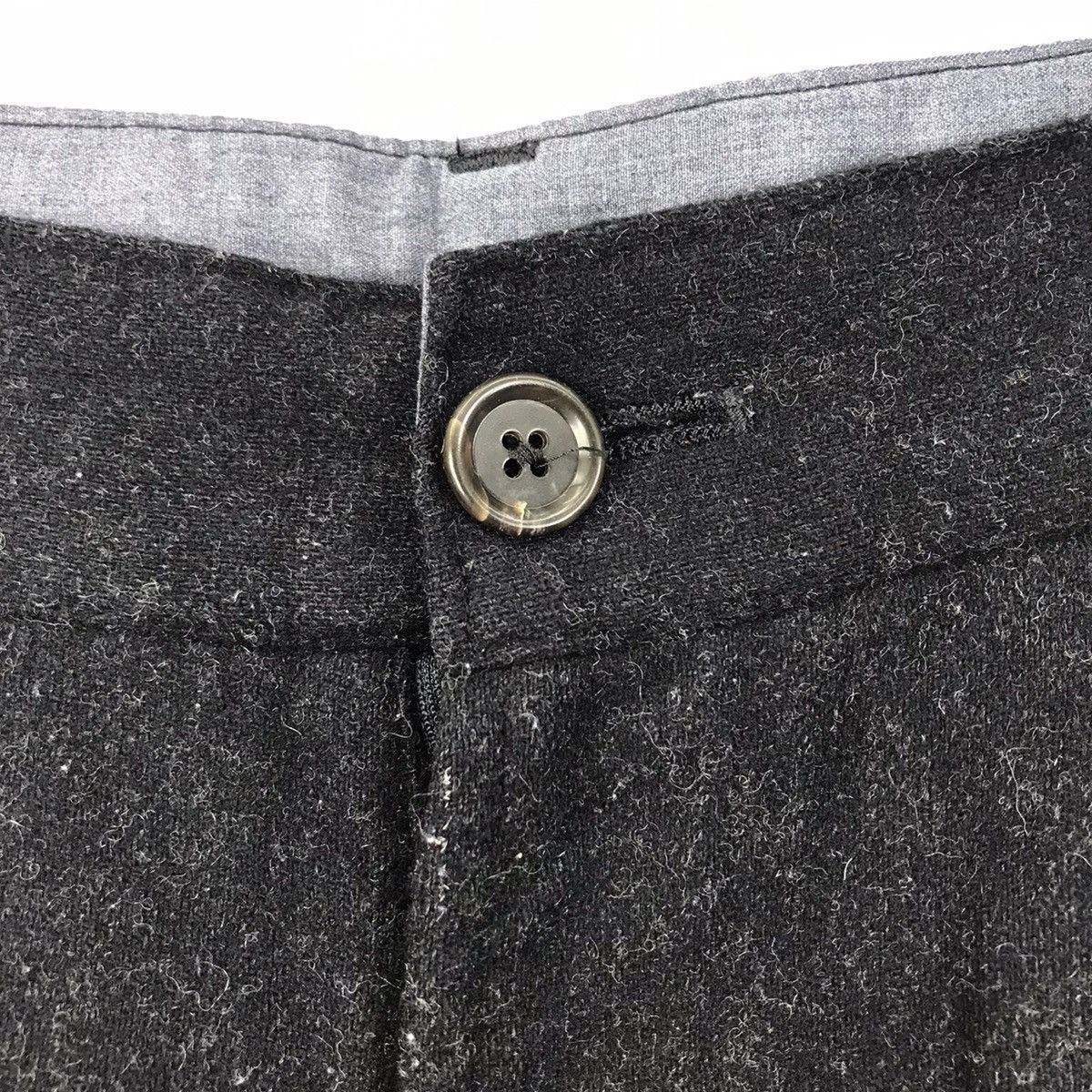 URBAN RESEARCH DOORS URBAN RESEARCH DOORS Japanese Brand Slim Fit Wool Trousers Size US 30 / EU 46 - 3 Thumbnail