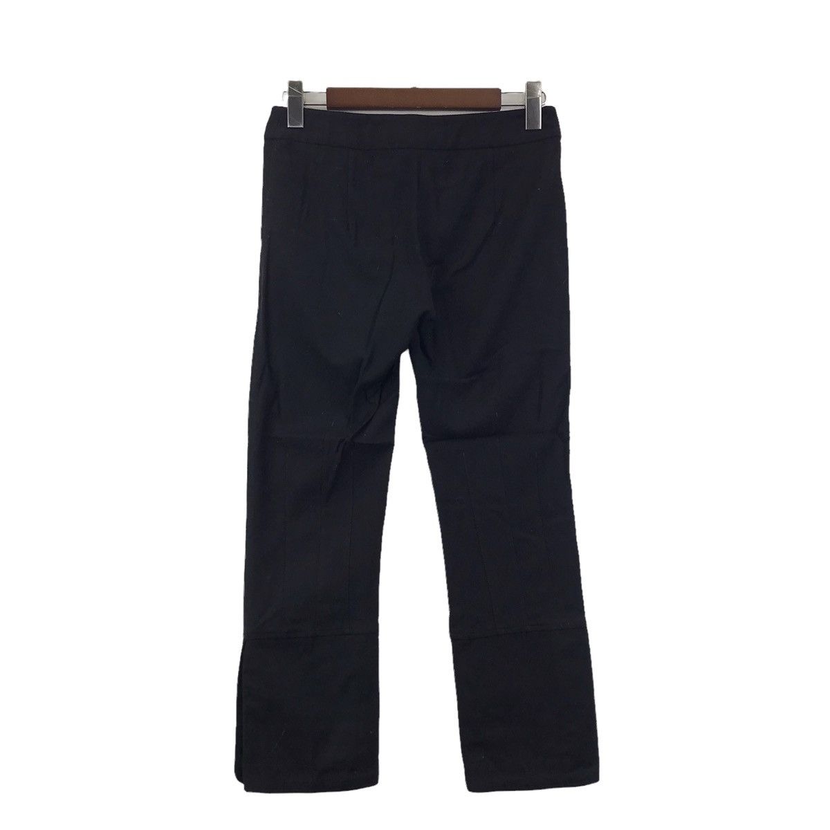 Vintage SPORTMAX Portugal Brand Black Slim Fit Wool Casual Trousers Size US 29 - 7 Thumbnail
