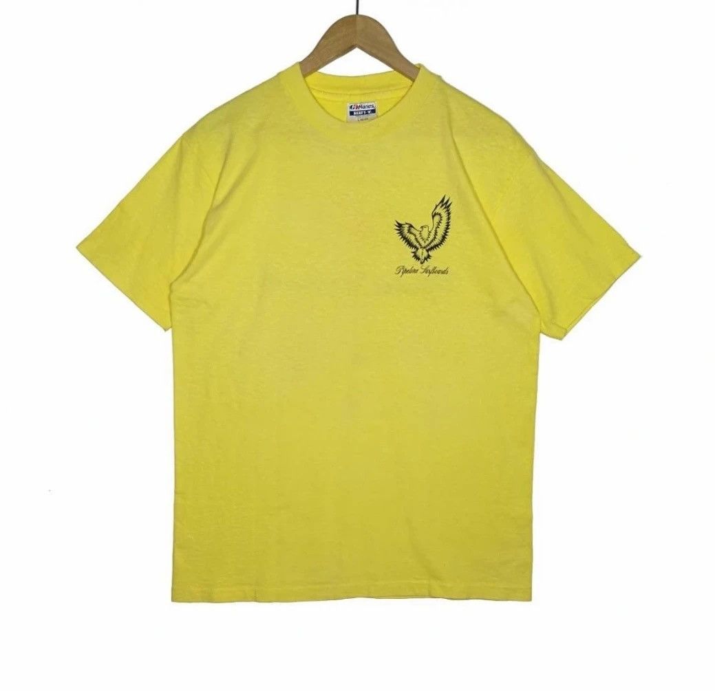 Vintage vintage 80s pipeline surfboard tshirt surfwear surf brand Size US L / EU 52-54 / 3 - 2 Thumbnail