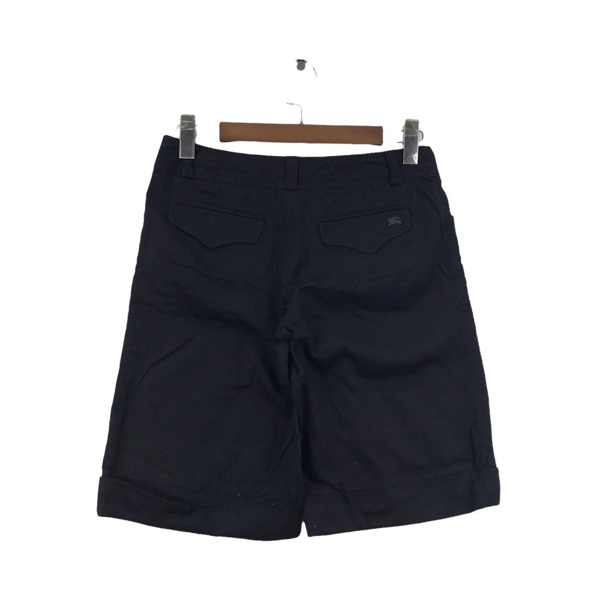 Burberry Vintage BURBERRY LONDON Blue Label Black Short Pant Size US 29 - 11 Thumbnail