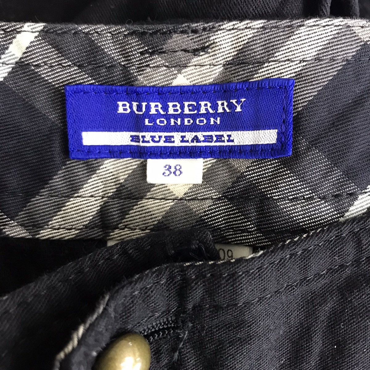 Burberry Vintage BURBERRY LONDON Blue Label Black Short Pant Size US 29 - 4 Thumbnail
