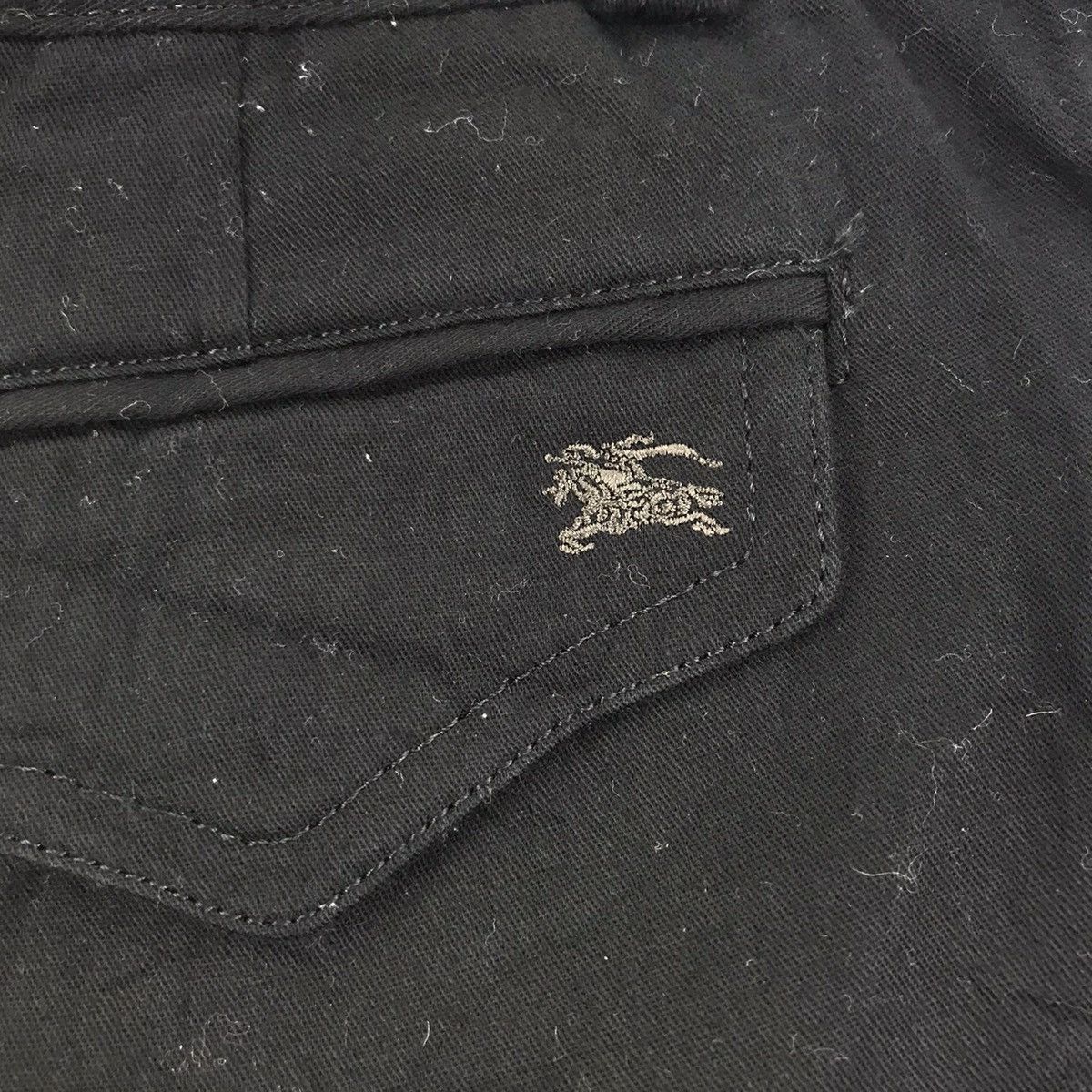 Burberry Vintage BURBERRY LONDON Blue Label Black Short Pant Size US 29 - 13 Thumbnail