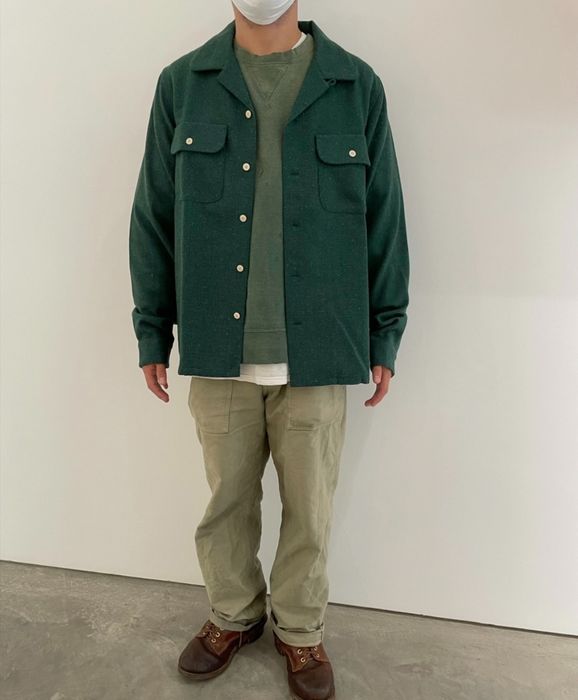 Visvim Visvim 22AW Boomer Shirt L/S Donegal | Grailed