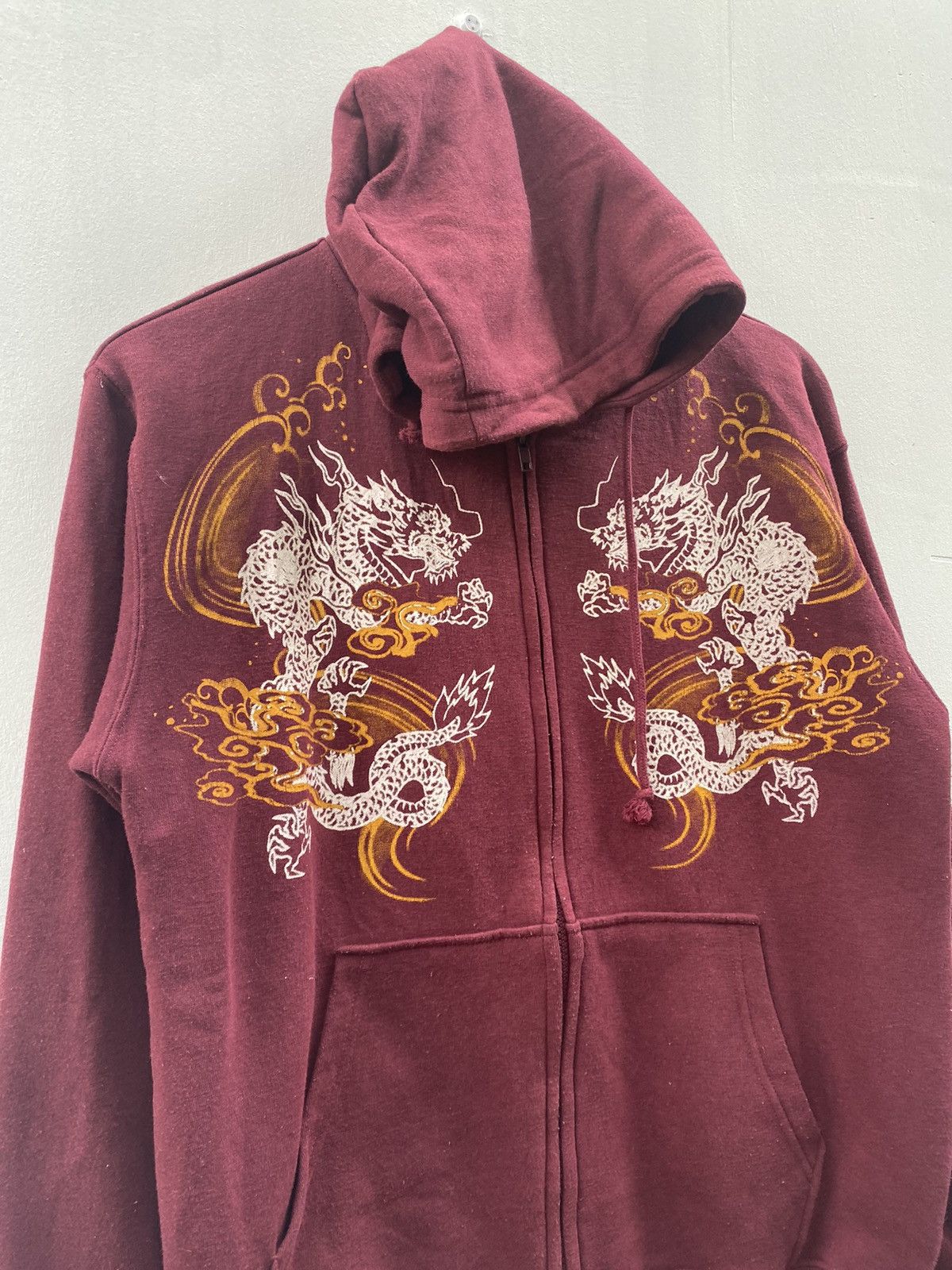 20471120 × Odlo Souvenir Dragon Zip Up Sweaters Size US L / EU 52-54 / 3 - 2 Thumbnail