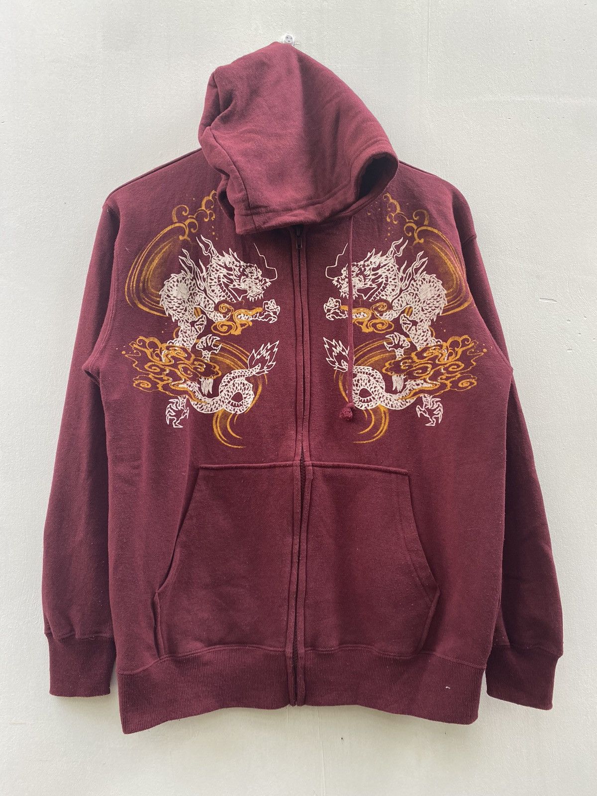 20471120 × Odlo Souvenir Dragon Zip Up Sweaters Size US L / EU 52-54 / 3 - 1 Thumbnail