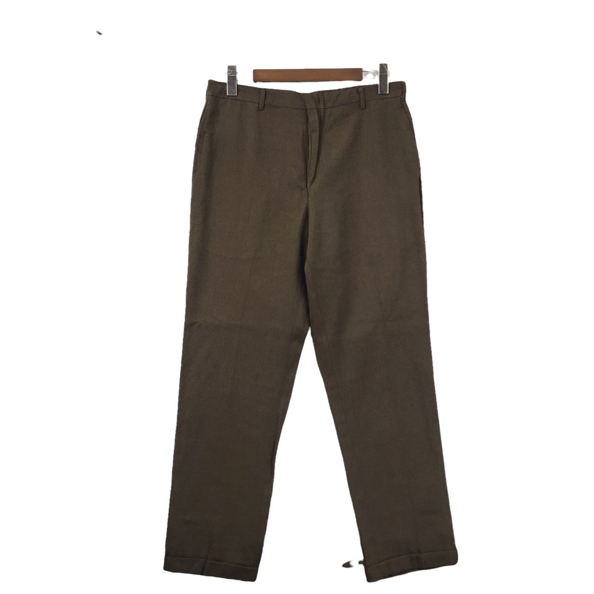 Levi's Vintage 80s LEVIS STA-PREST Straight Cut Wool Casual Pant Size US 32 / EU 48 - 1 Thumbnail