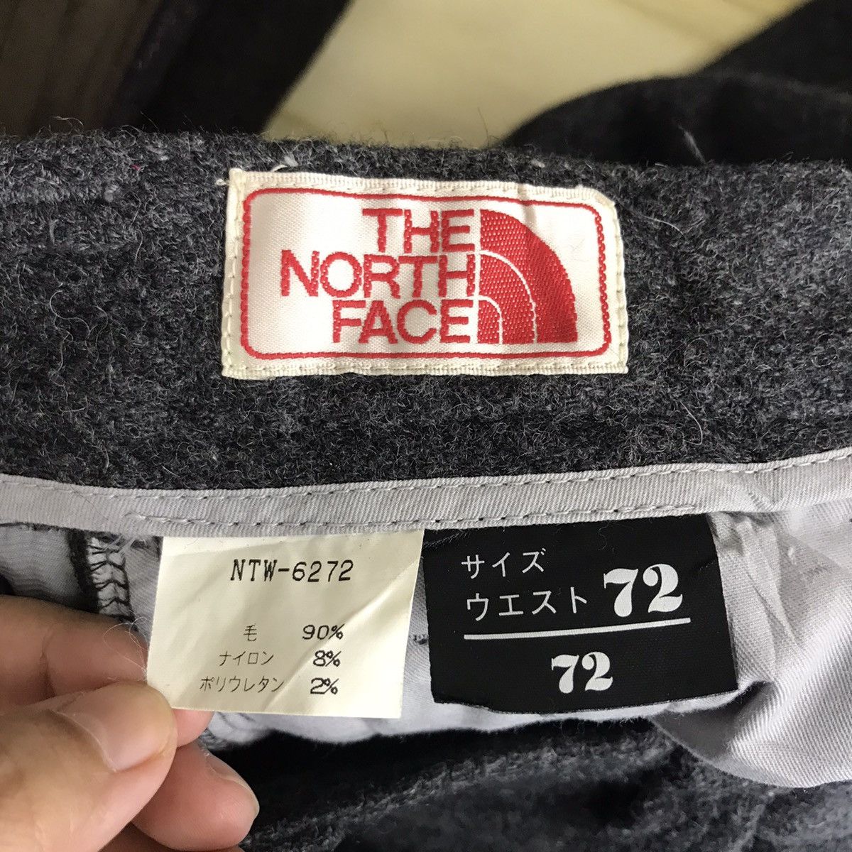 The North Face THE NORTH FACE Wool Three Quaters Grey Trousers Pant Size US 28 / EU 44 - 4 Thumbnail