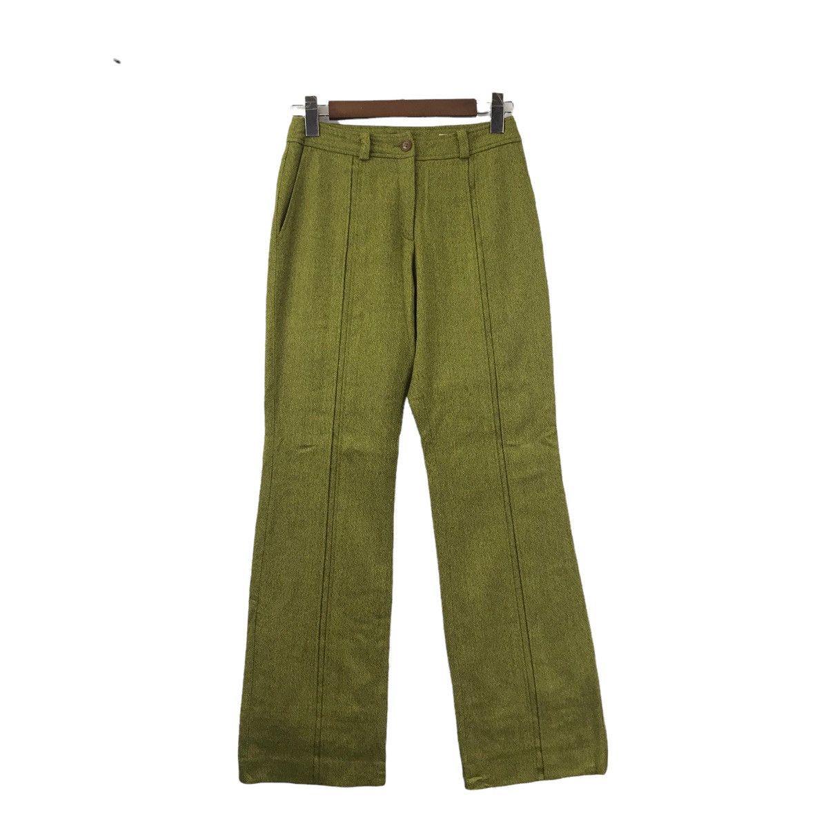 Kansai Yamamoto KANSAI BIS YAMAMOTO Japanese Designer Brand WoolTrousersPant Size US 26 / EU 42 - 1 Thumbnail
