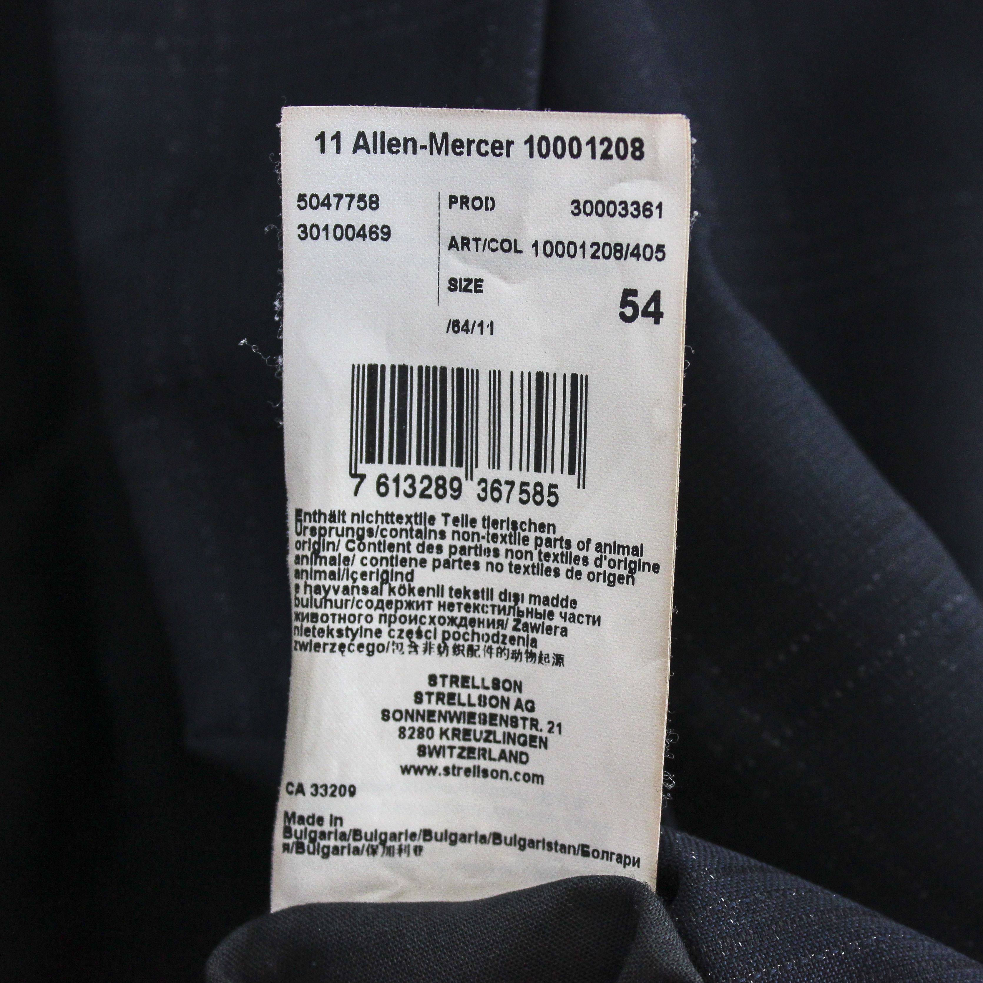 Strellson Allen-Mercer Wool Plaid Blazer EU 54 Coat Jacket Suit XL Size 44R - 5 Thumbnail