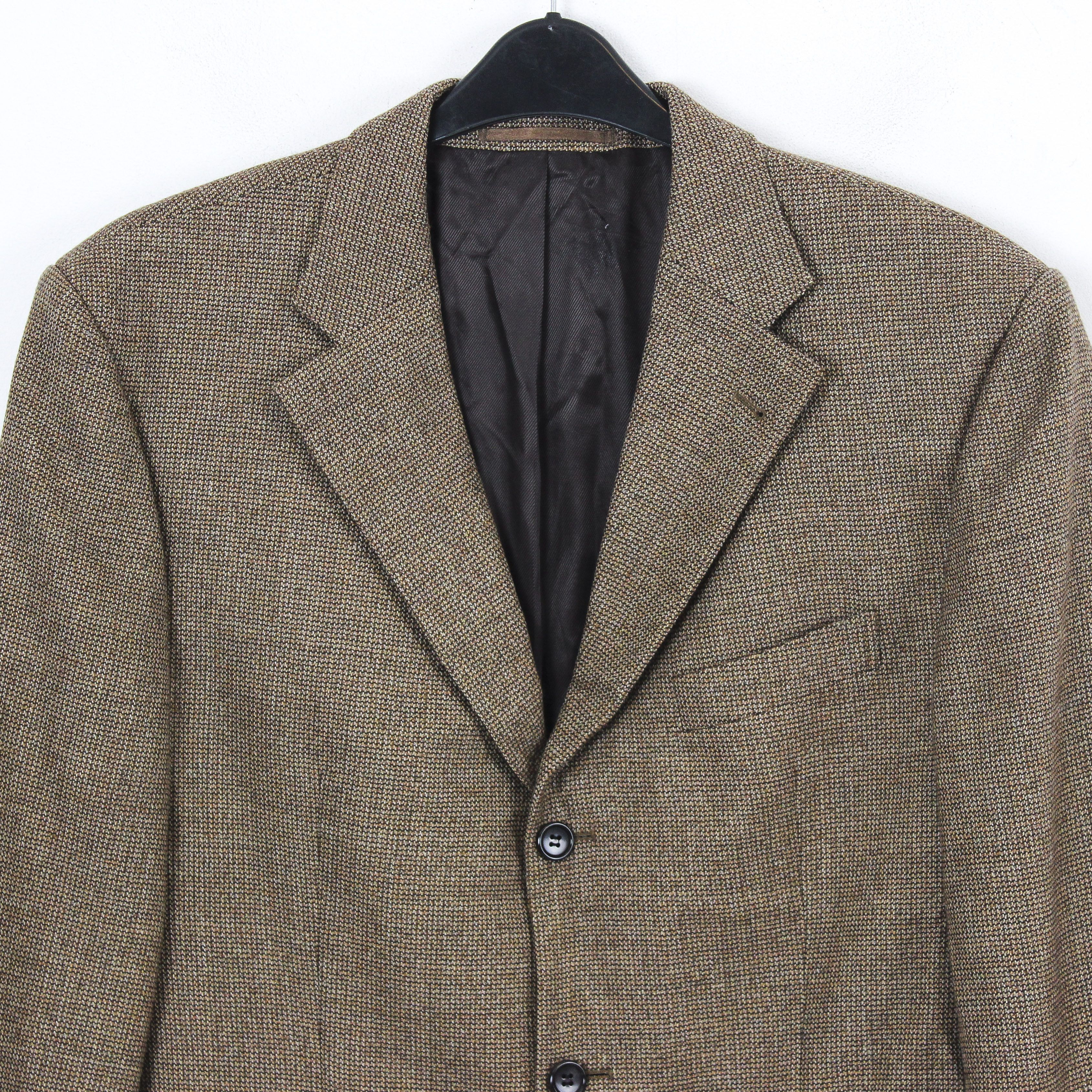 Designer WINDSOR Blazer Pure Lambswool Suit Jacket EU52 Coat Formal L Size 42R - 2 Thumbnail