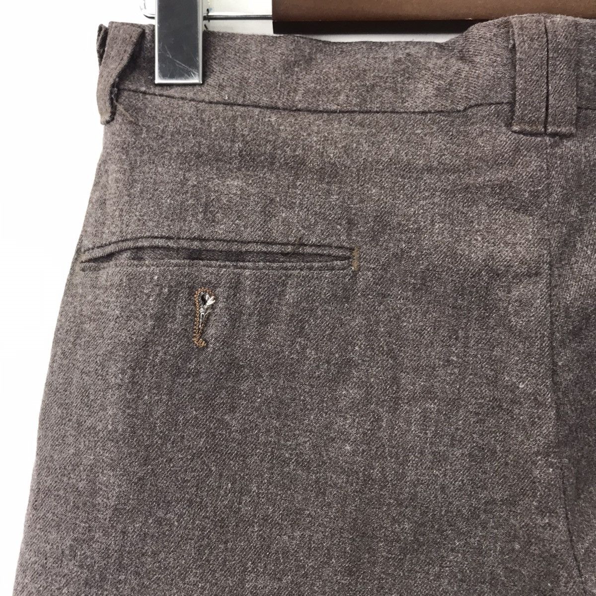 Wrangler Vintage 80s WRANGLER Boot Cut Wool Casual Trousers Pant Size US 28 / EU 44 - 7 Thumbnail