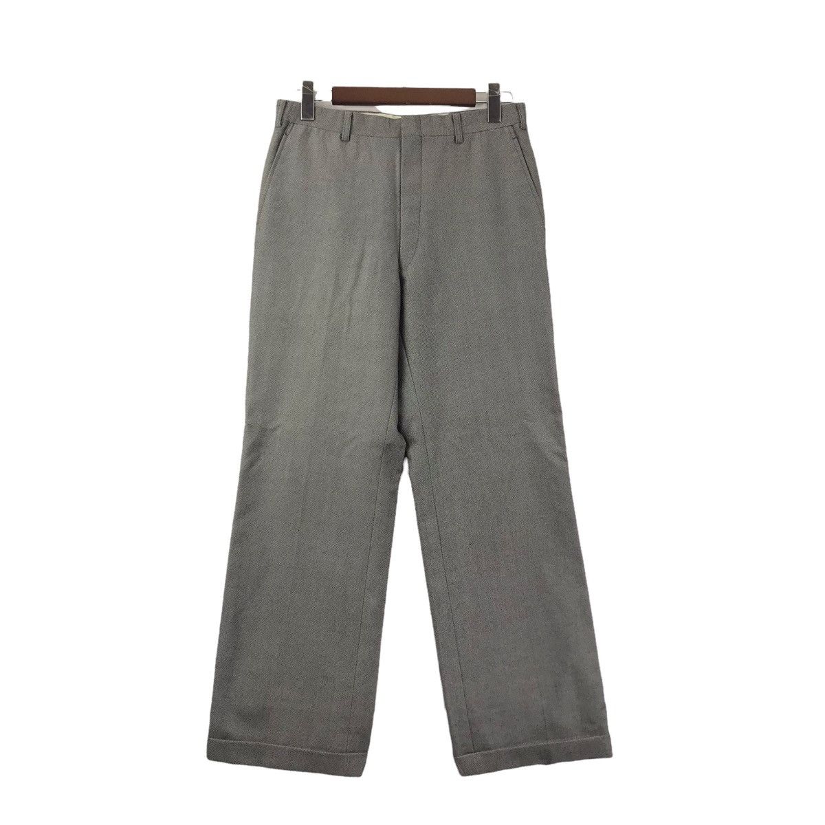 Burberry Vintage BURBERRYS LONDON Straight Cut Wool Trousers Pant Size US 31 - 1 Thumbnail