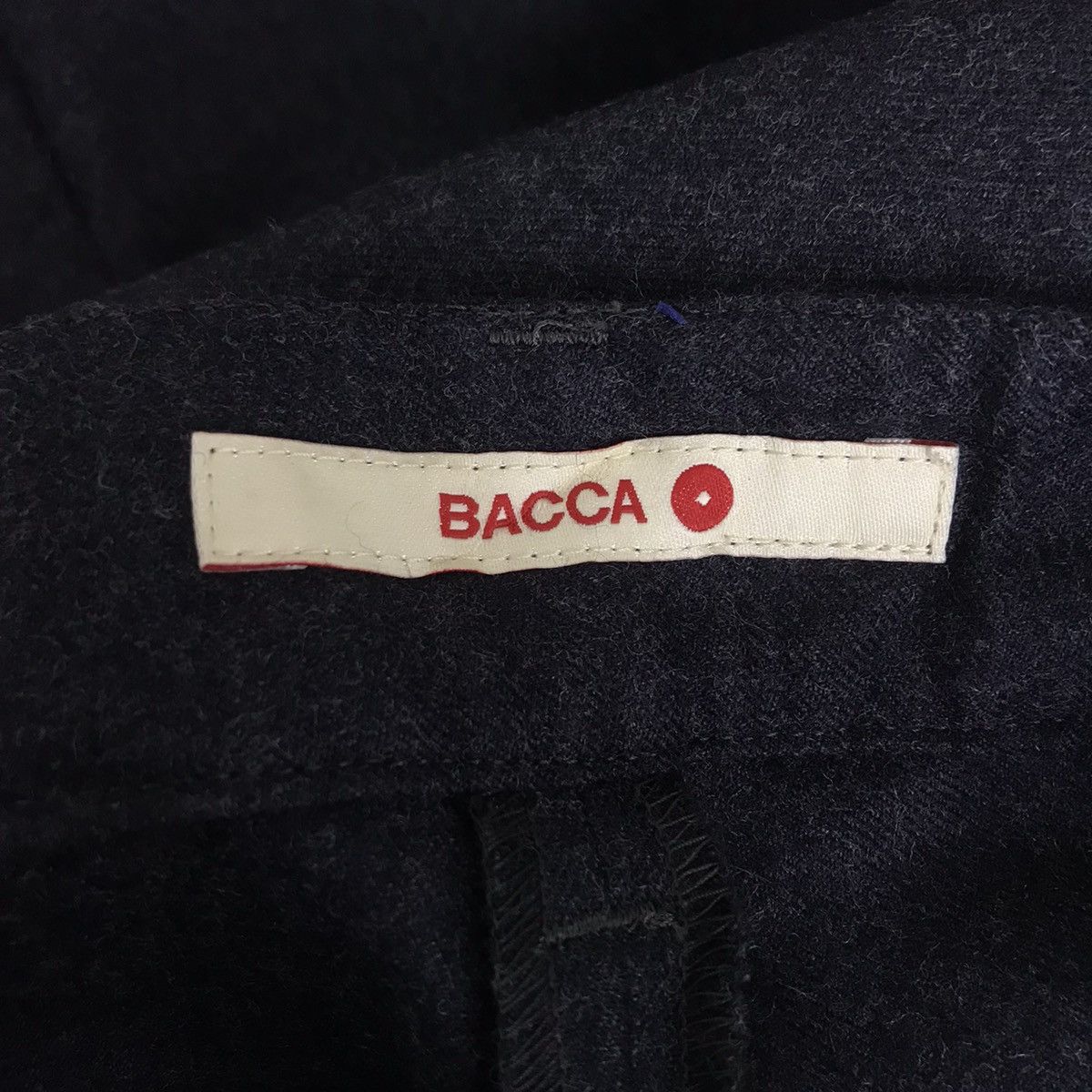 Japanese Brand BACCA Japanese Brand Black Straight Cut Casual Trousers Pant Size US 29 - 4 Thumbnail