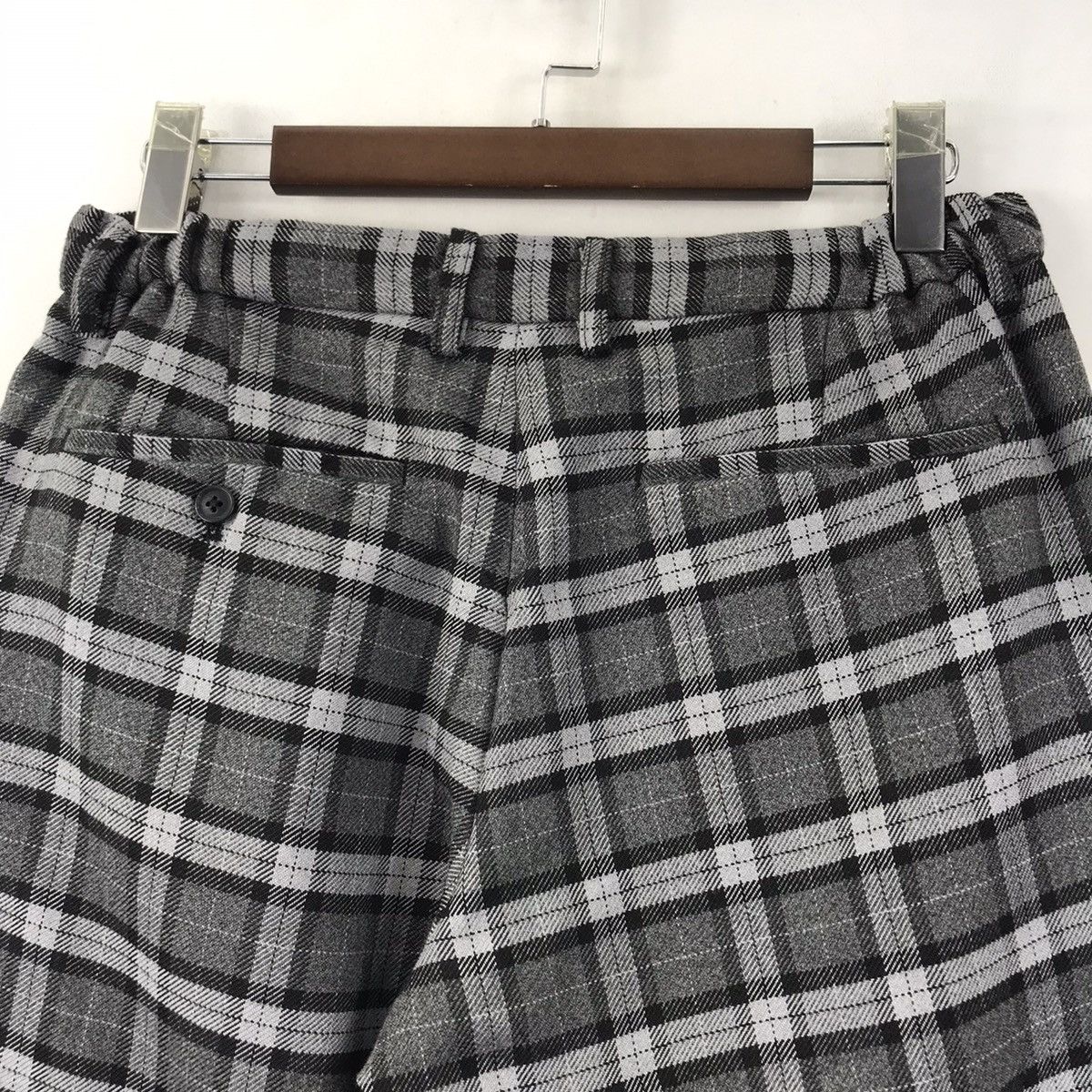 Global Work GLOBAL WORK Japanese Brand Baggy Check Wool Casual Pant Size US 30 / EU 46 - 8 Thumbnail