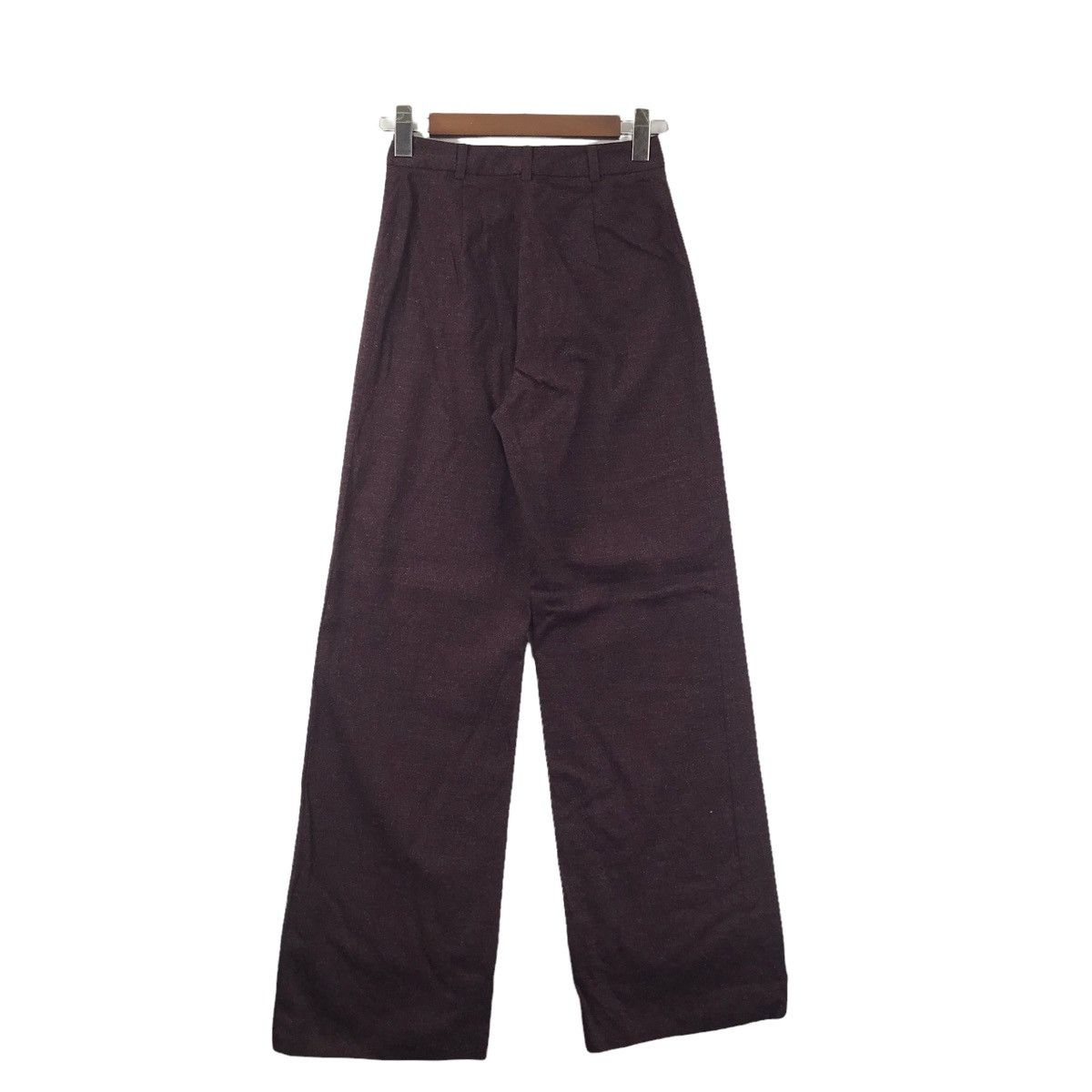 Japanese Brand UNTITLED Japanese Brand Baggy Wool Trousers Casual Pant Size US 26 / EU 42 - 7 Thumbnail