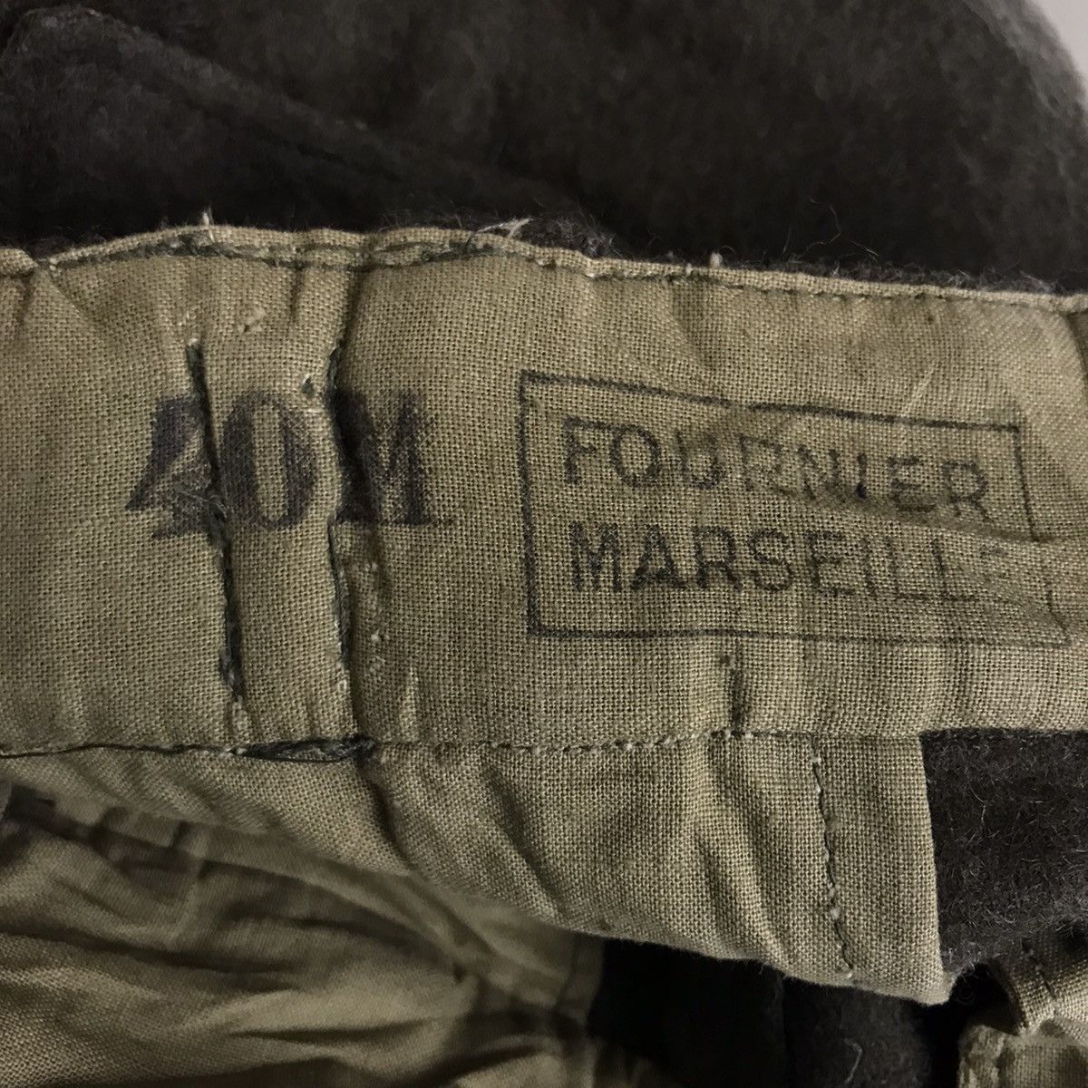 Vintage Vintage FOURNIER MARSEILLE Military Army Wool Army Fatique Size US 26 / EU 42 - 5 Thumbnail