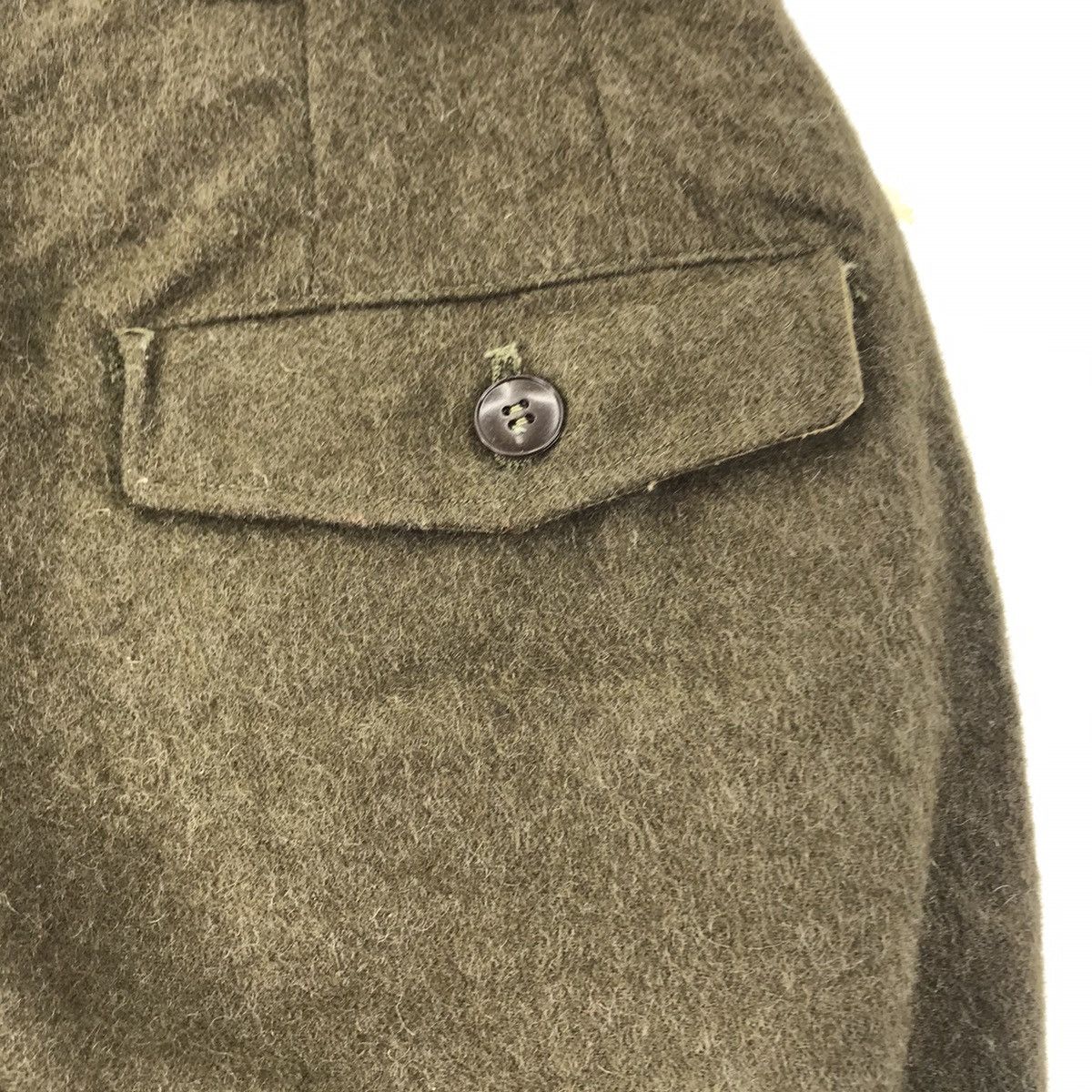 Vintage Vintage FOURNIER MARSEILLE Military Army Wool Army Fatique Size US 26 / EU 42 - 7 Thumbnail
