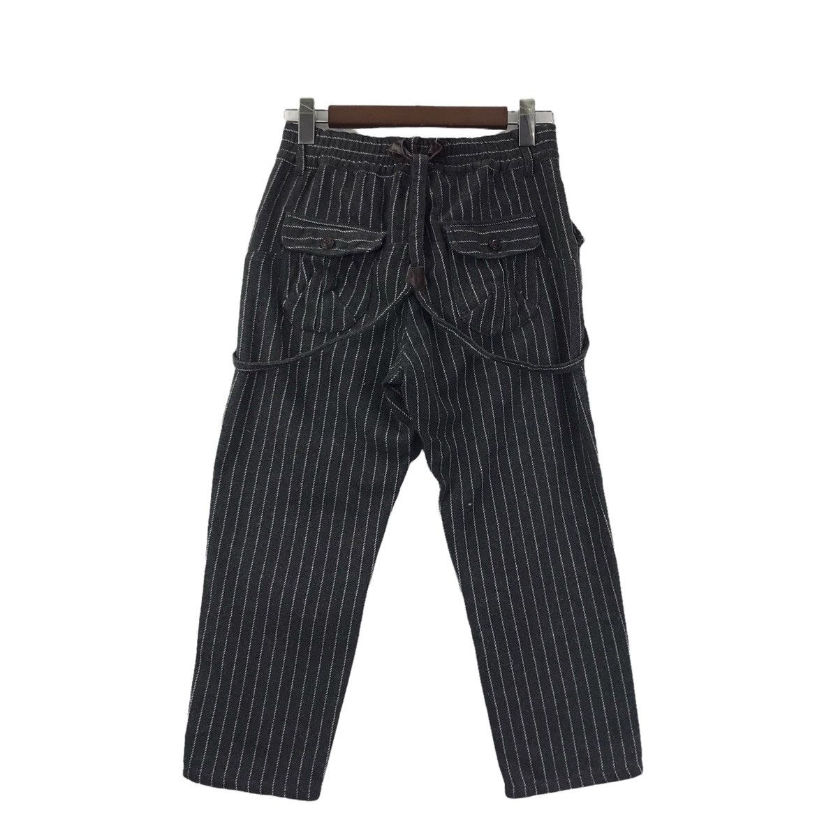 Japanese Brand JAPANESE BRAND Straight Cut Wool Hickory StripesTrousersPant Size US 26 / EU 42 - 7 Thumbnail
