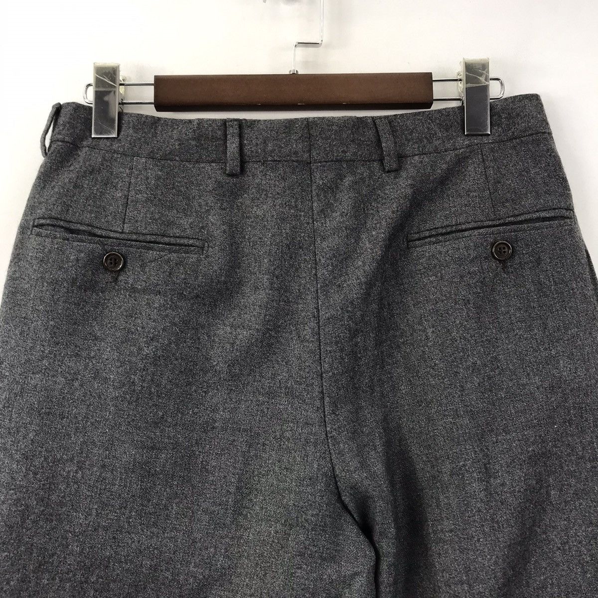 Vintage CONFEZIONI ALTINO Italian Brand StraightCut WoolCasual Pant Size US 31 - 7 Thumbnail