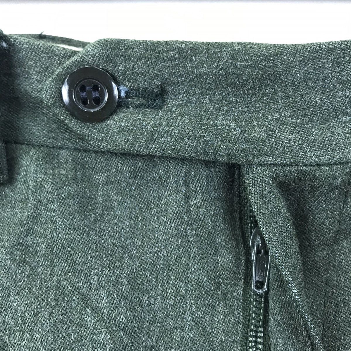 Vintage VALENTINO UOMO Italian Brand Straight Cut Wool Casual Pant Size US 31 - 3 Thumbnail