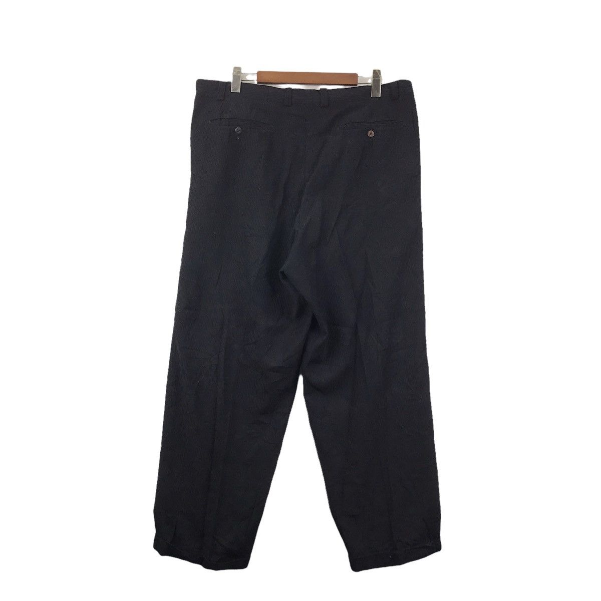 Nazareno Gabrielli Vintage NAZARENO GABRIELLI Perfume Brand Baggy Wool Pant Size US 38 / EU 54 - 7 Thumbnail