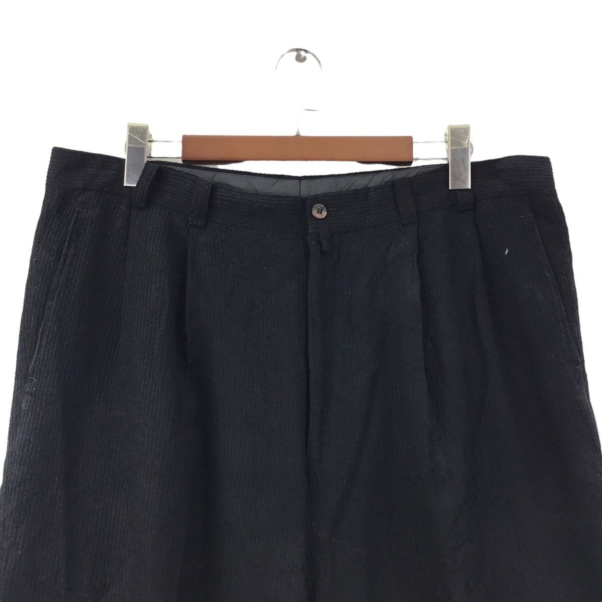 Nazareno Gabrielli Vintage NAZARENO GABRIELLI Perfume Brand Baggy Wool Pant Size US 38 / EU 54 - 2 Thumbnail