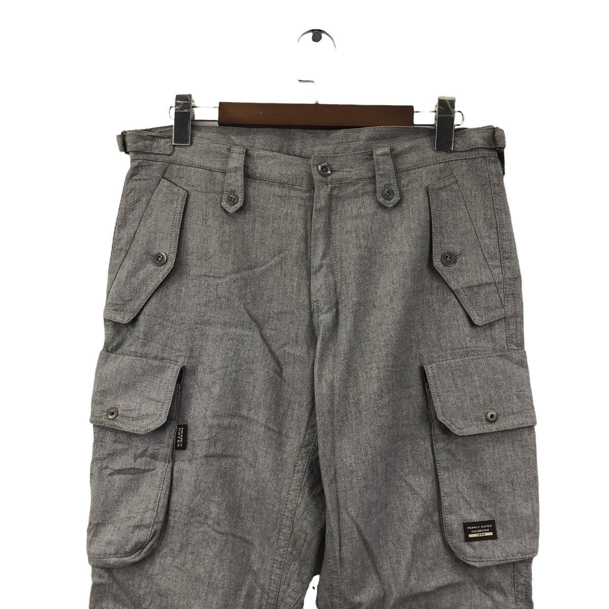 Japanese Brand PEARLY GATES Japanese Brand Multi Pocket Wool Trousers Pant Size US 33 - 2 Thumbnail
