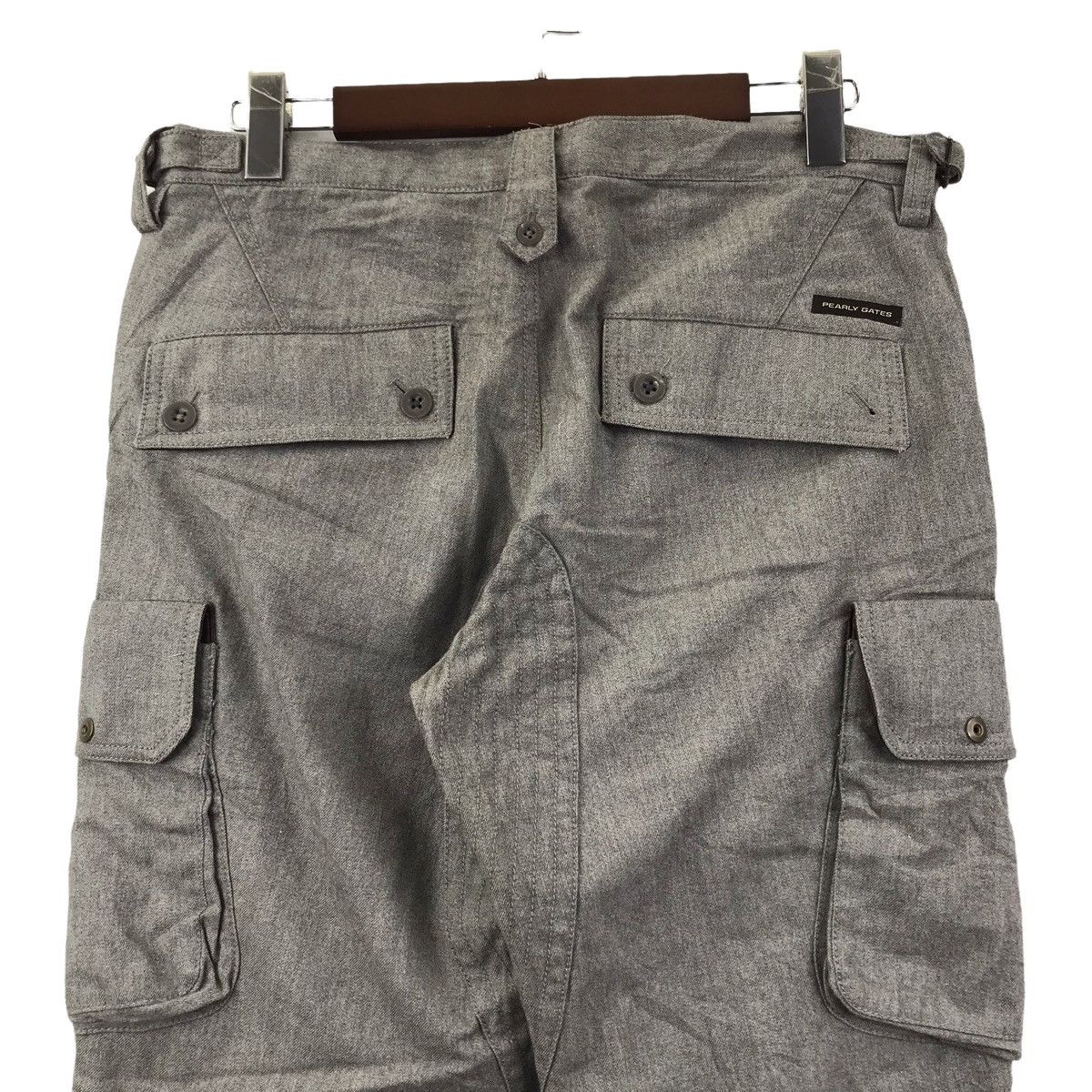 Japanese Brand PEARLY GATES Japanese Brand Multi Pocket Wool Trousers Pant Size US 33 - 9 Thumbnail