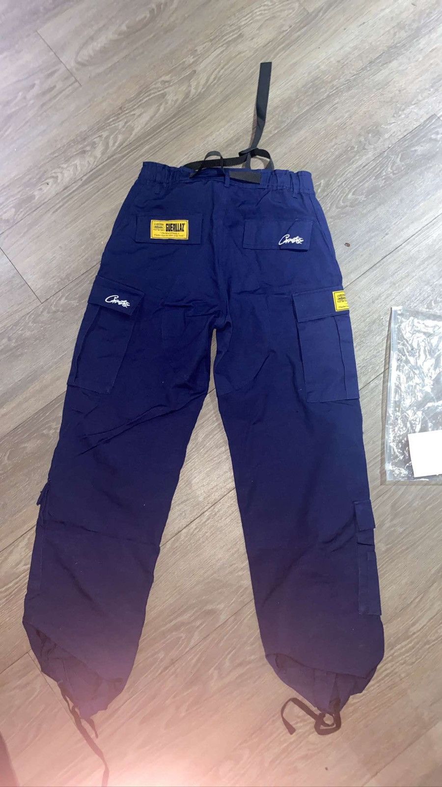 Corteiz Guerillaz Cargo Pants Navy, Corteiz Official