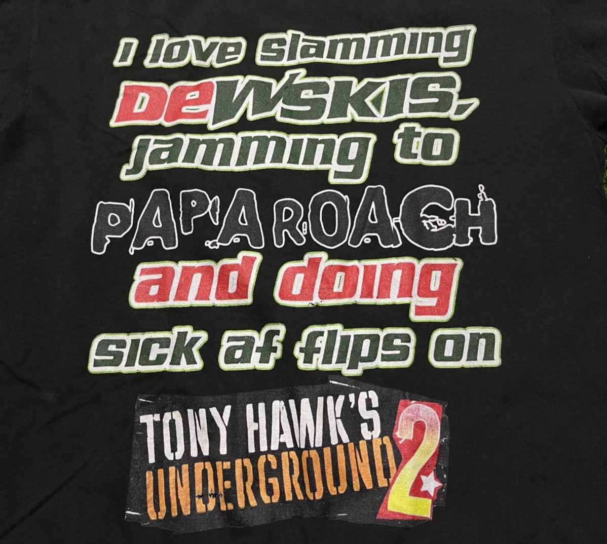 Tony Hawk × Vintage Vintage Tony Hawk’s Underground 2 Tshirt Size US L / EU 52-54 / 3 - 3 Thumbnail
