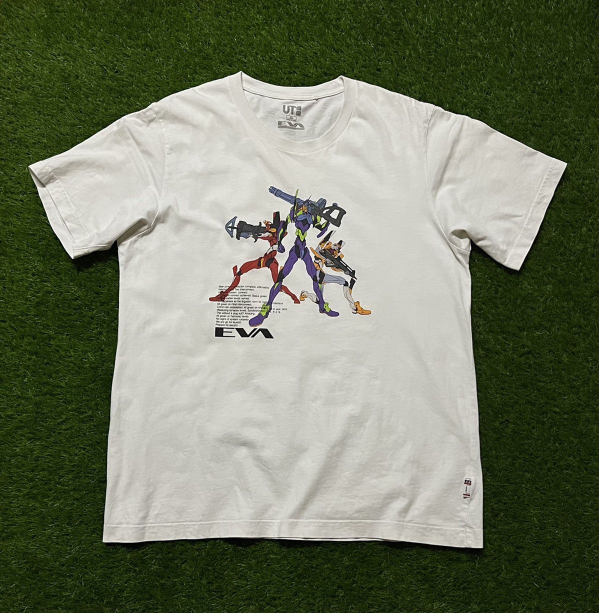 Anime × Japanese Brand × Uniqlo Ut Eva Tshirt Neon Genesis Evangelion Japan Anime Size US XL / EU 56 / 4 - 1 Thumbnail