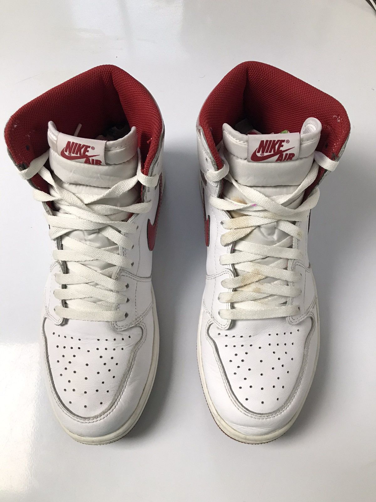 Jordan Brand Air Jordan 1 Retro High OG Metallic Red 2017 Size US 10 / EU 43 - 3 Thumbnail