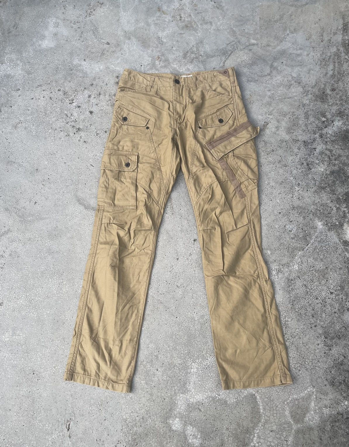 Vintage Avirex Pants Multi Pockets Tactical Cargo Dessert Op