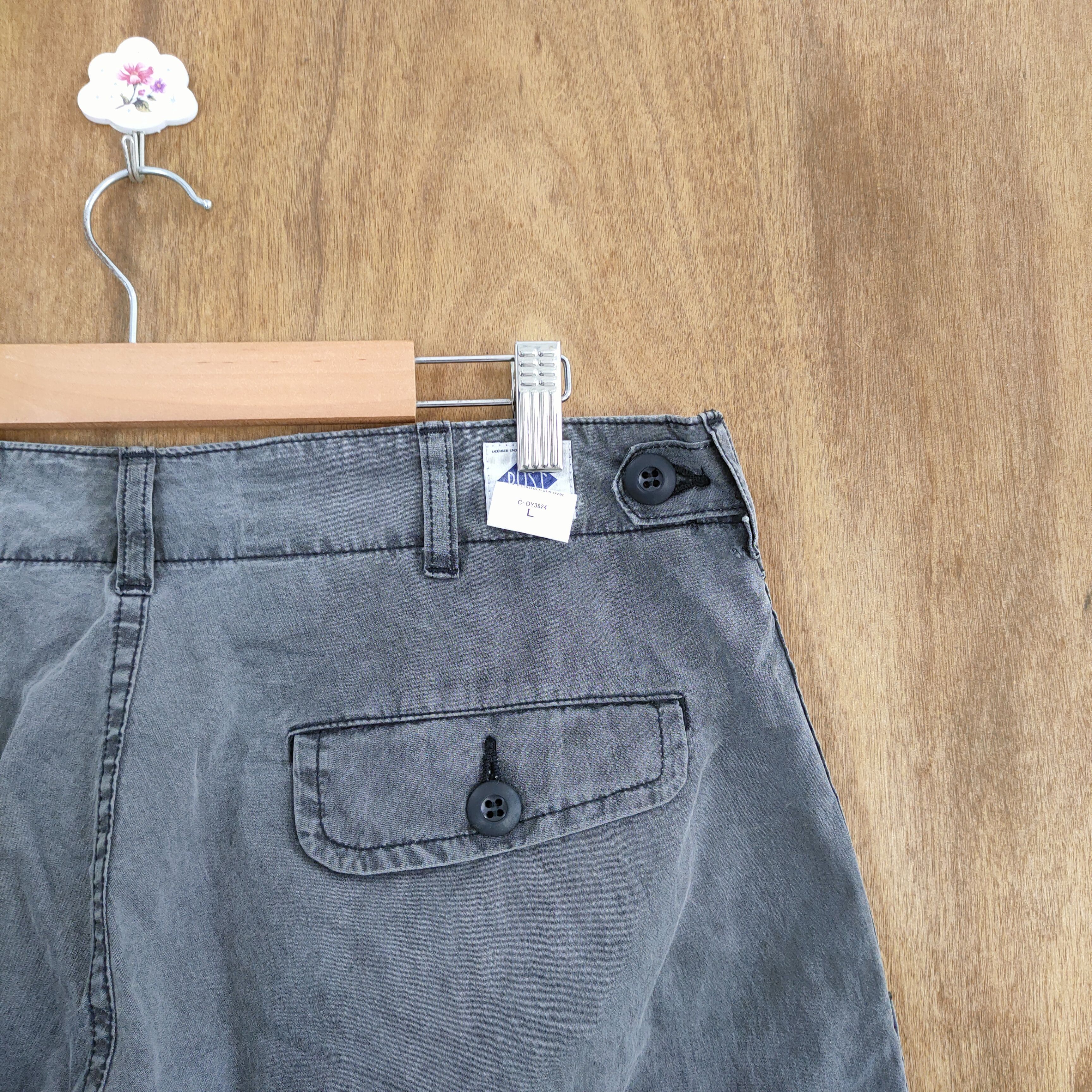 Post Overalls VINTAGE POST OVERALLS FADED BLACK CARGO PANTS Size US 34 / EU 50 - 14 Thumbnail