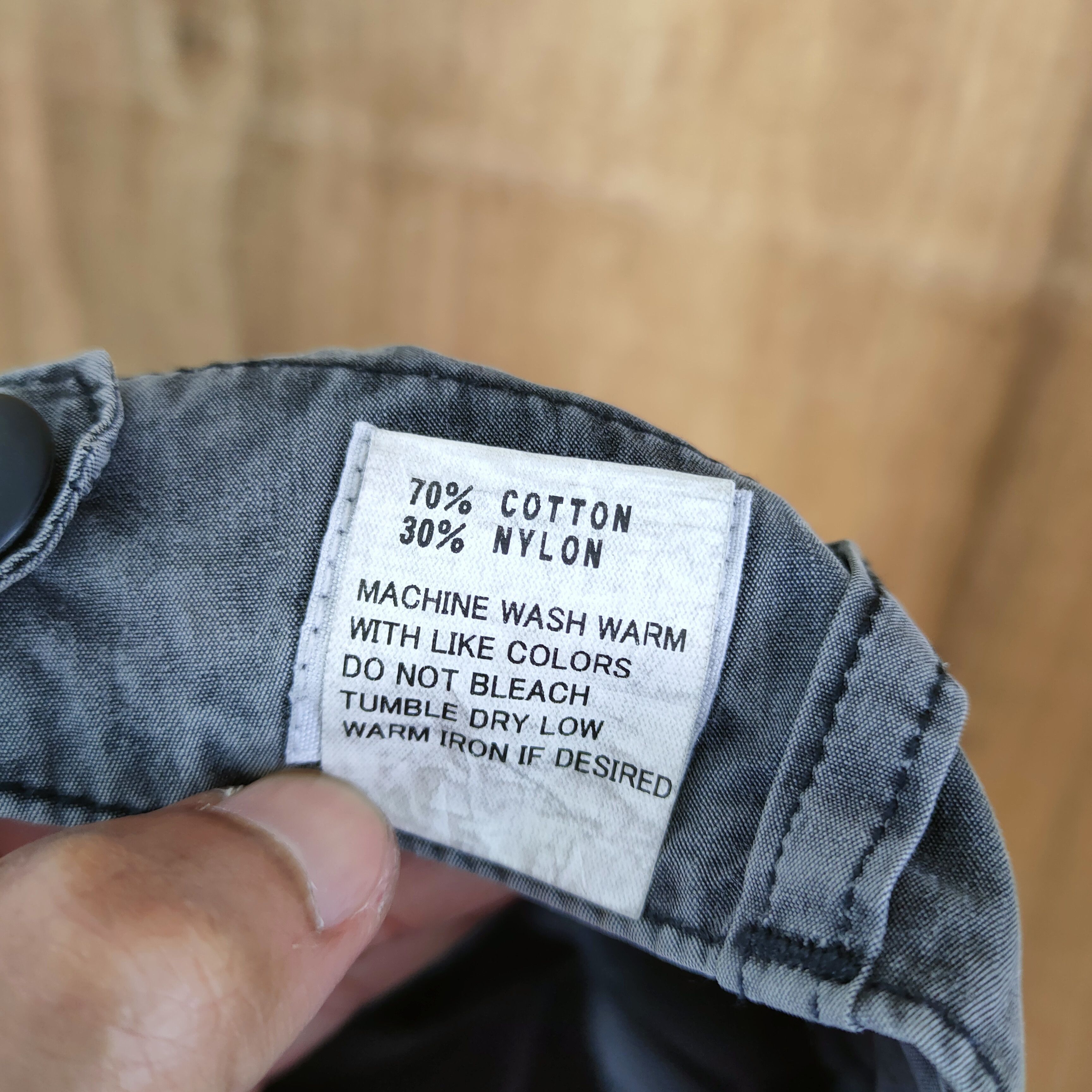 Post Overalls VINTAGE POST OVERALLS FADED BLACK CARGO PANTS Size US 34 / EU 50 - 16 Thumbnail