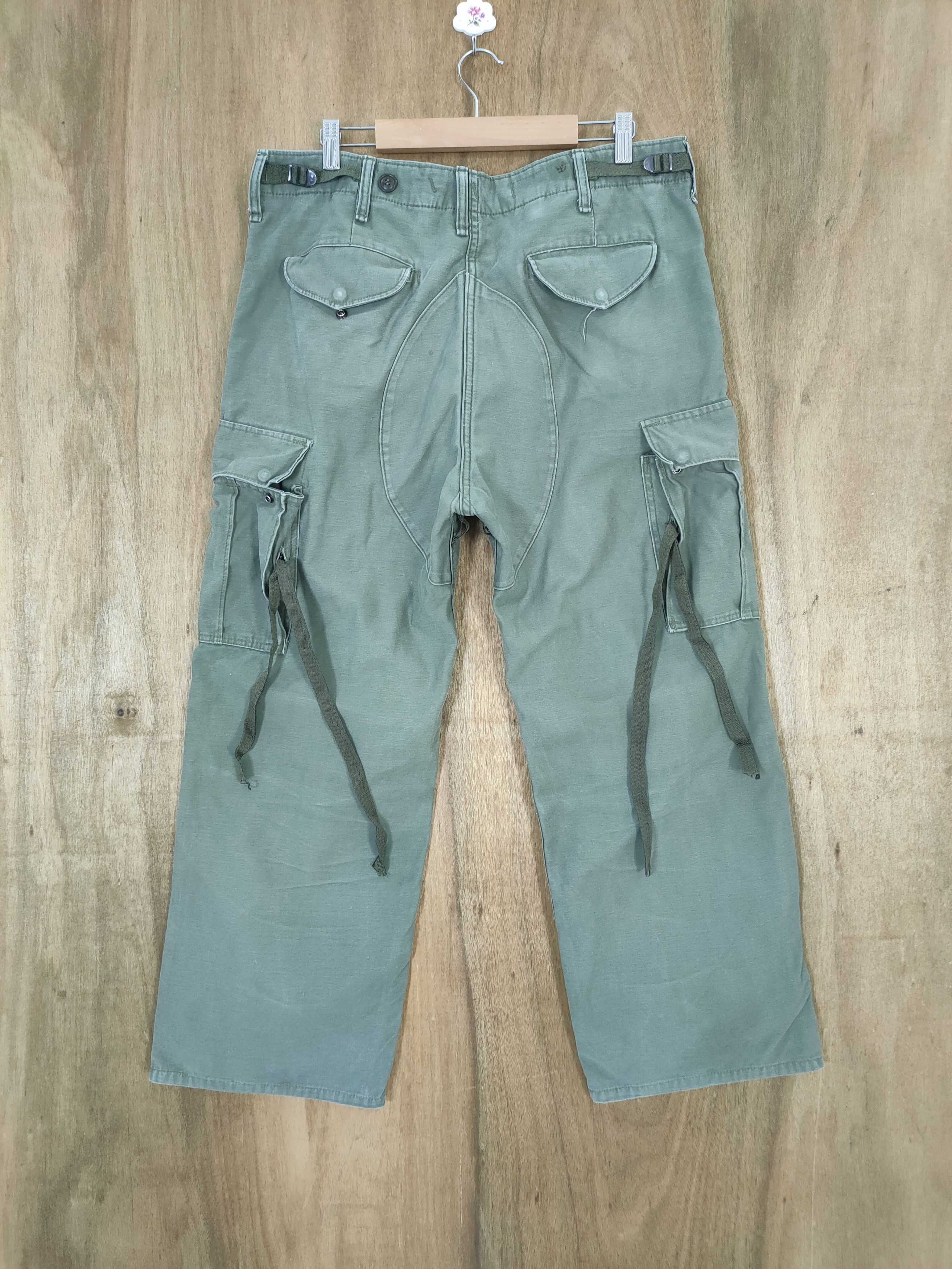 Japanese Brand BONDAGE BAGGY CARGO PANTS Size US 34 / EU 50 - 12 Thumbnail